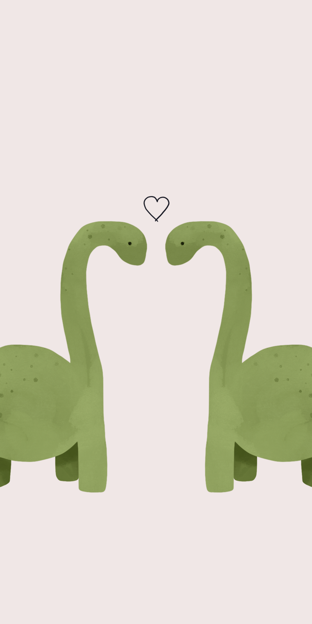 "Kaibig-ibig na Paglalakbay sa Panahon ng mga Dinosaur: Isang Cute na Dinosaur sa Makulay na Kagubatan" Wallpaper