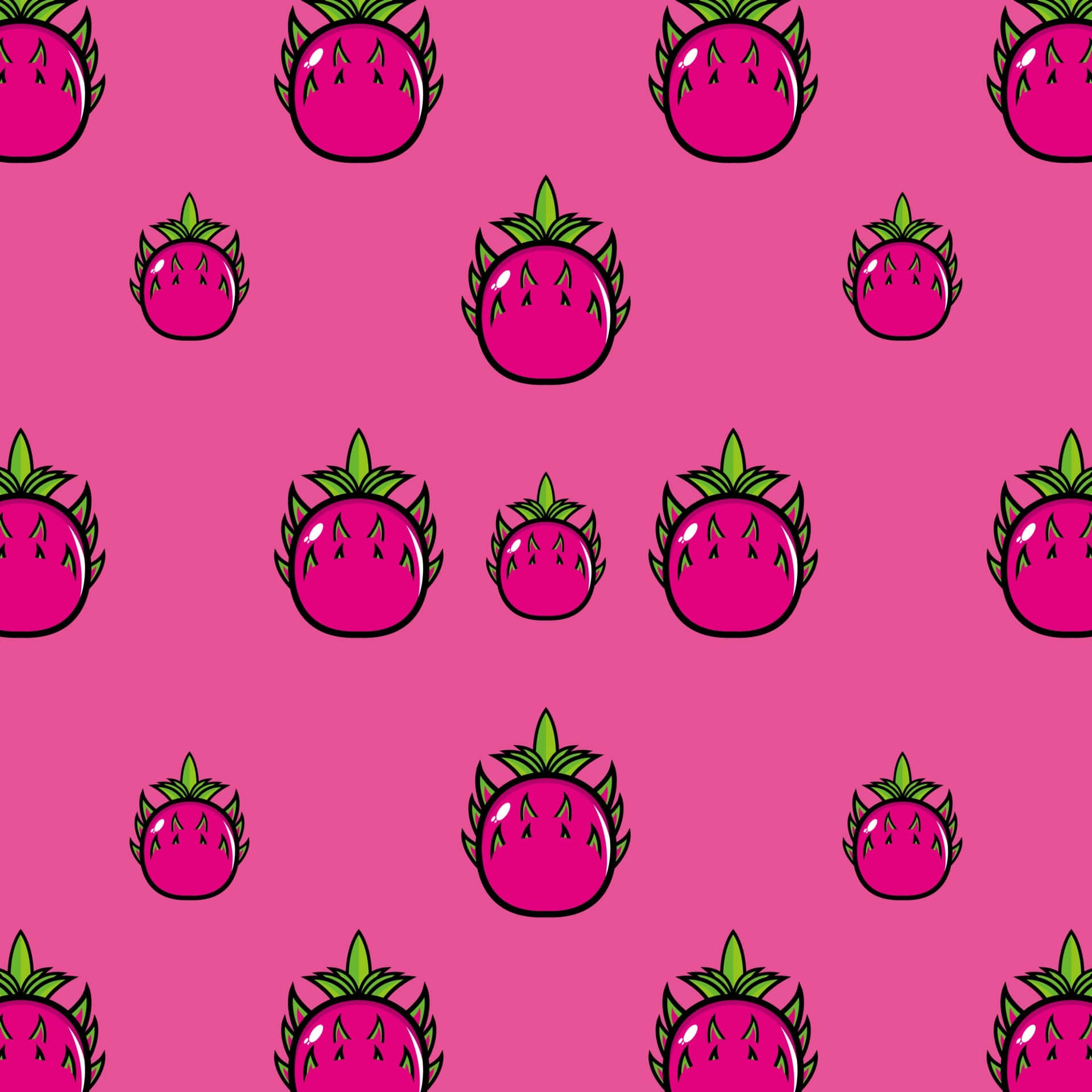 Kaibig-ibig na Pink na Kawaii Background Wallpaper