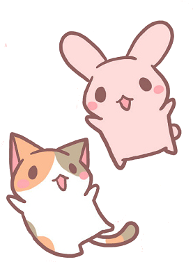 Kaibigang Pusa at Kunehong Kawaii.PNG Wallpaper