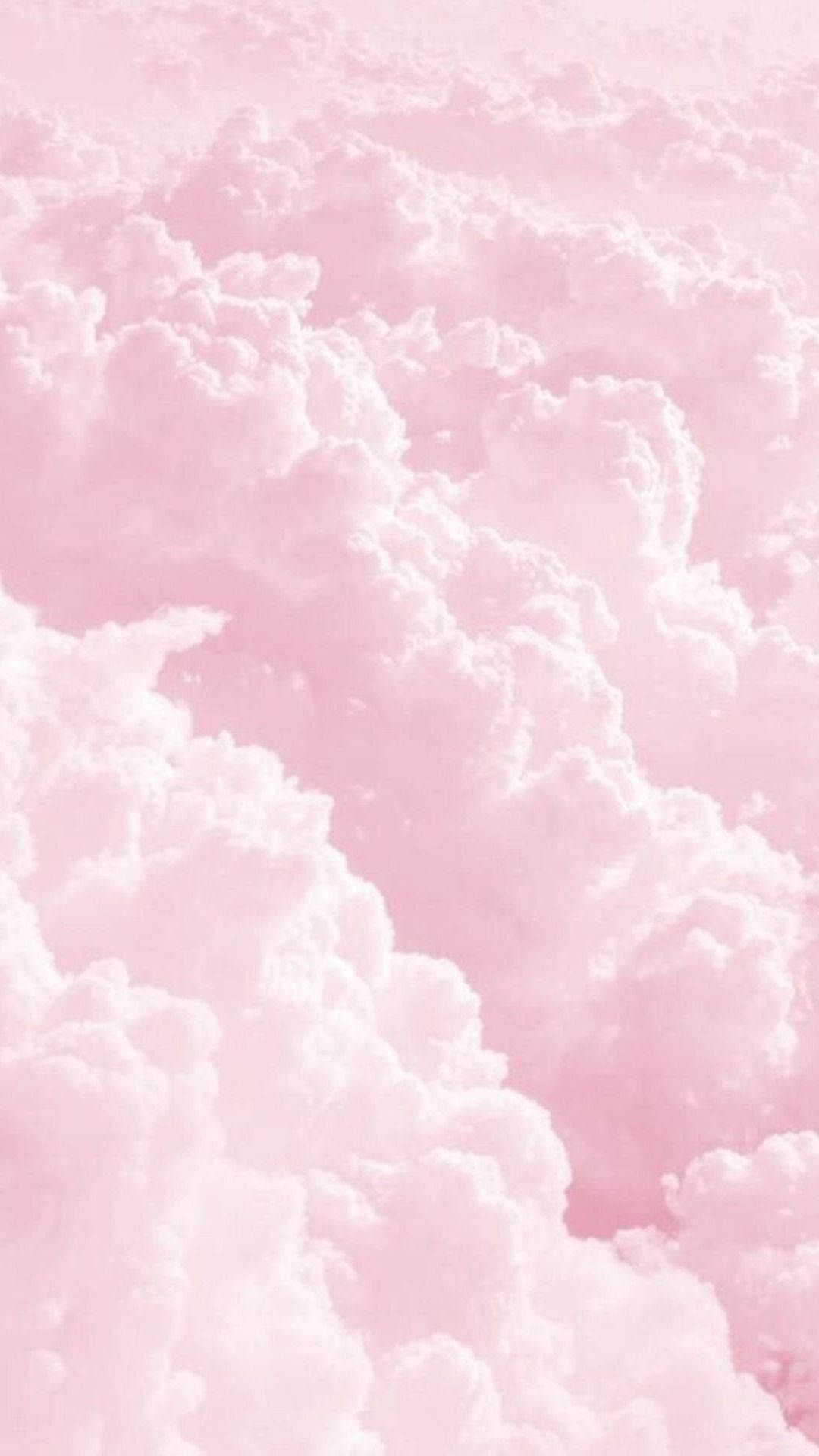 Kalmadong Aesthetic na Kulay Rosas na Langit Wallpaper