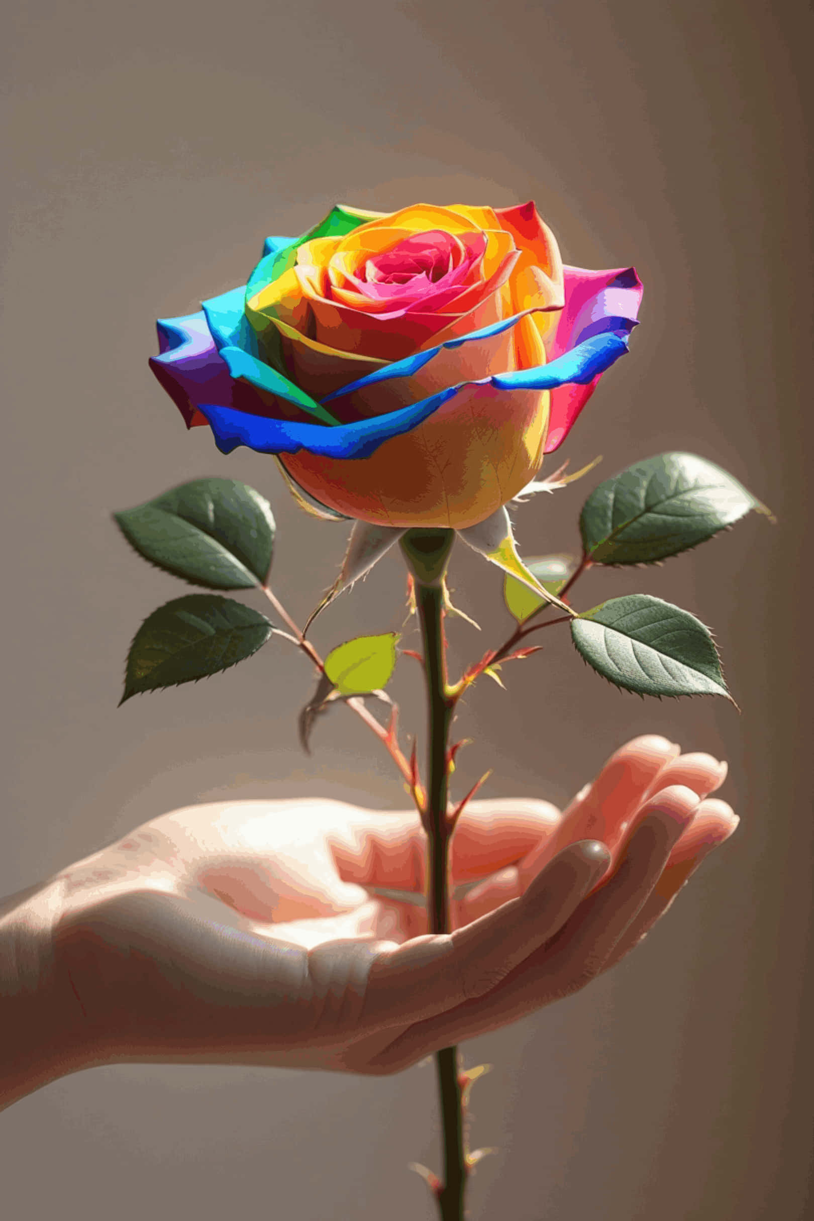 KAMAY NA MAY ROSAS AT BAHAGHARI Wallpaper