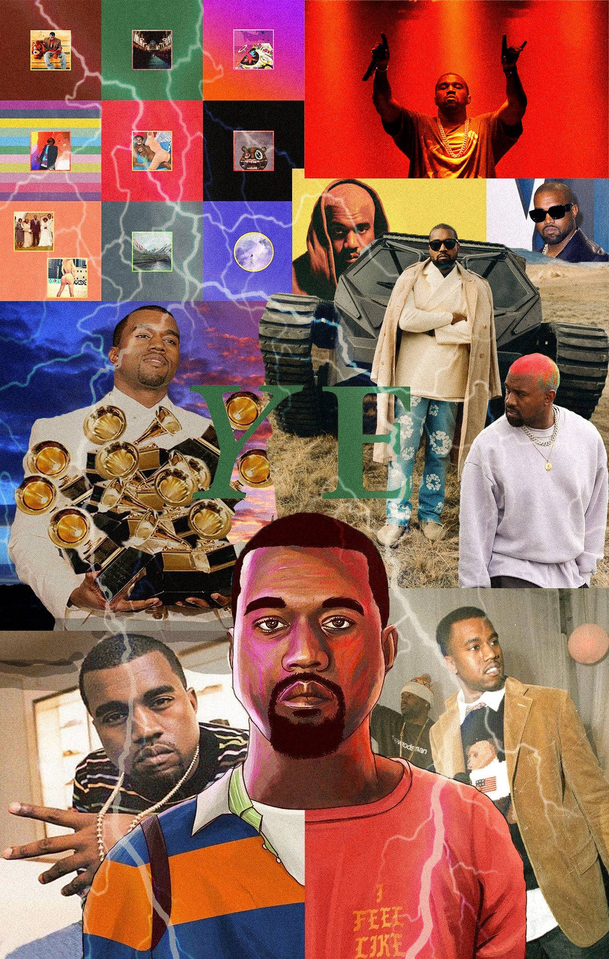“Kanye West - College Dropout” Wallpaper