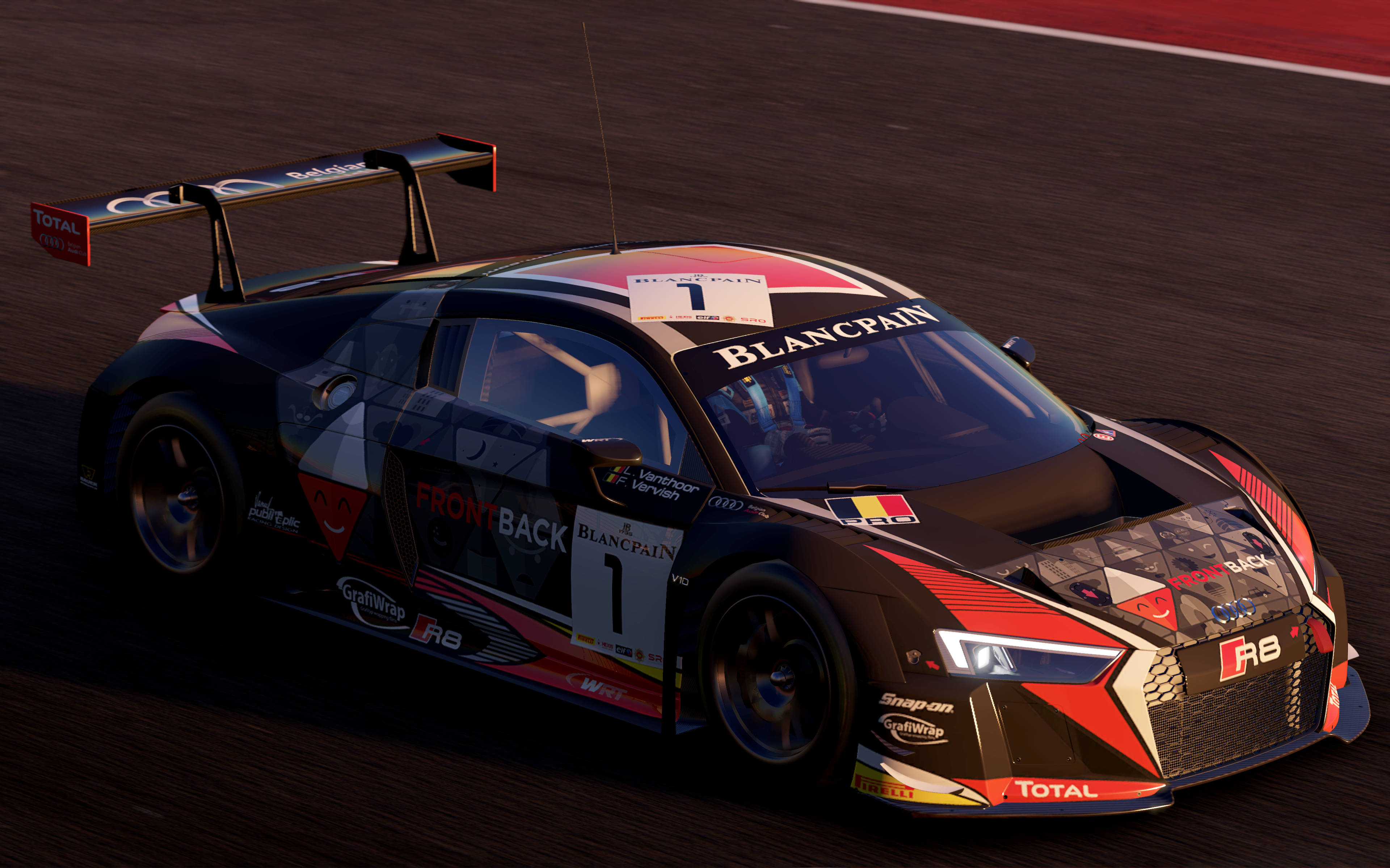 Kapana-panabang Karera sa Gabi sa Project Cars 2 Wallpaper