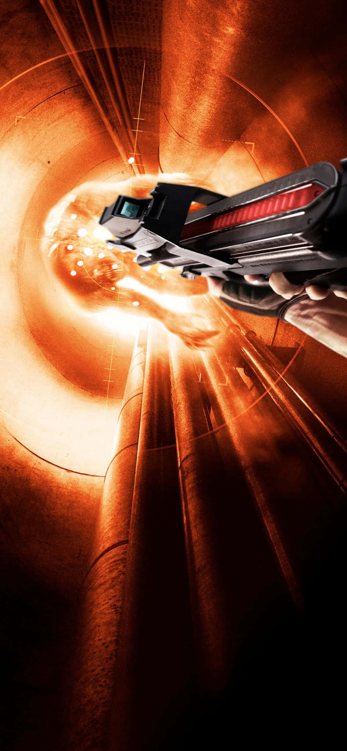 Kapana-panang iPhone XS Wallpaper na Nagtatampok ng DOOM Game Wallpaper