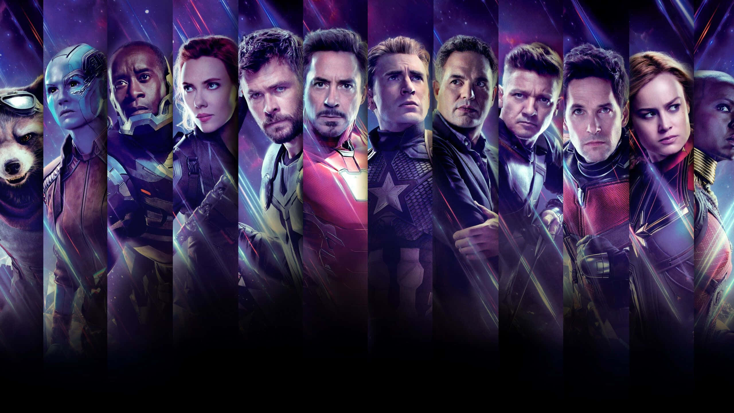 Kapangyarihan ng Superhero- Ang Hindi Kapani-paniwalang Mga Bituin ng Marvel Cinematic Universe Wallpaper