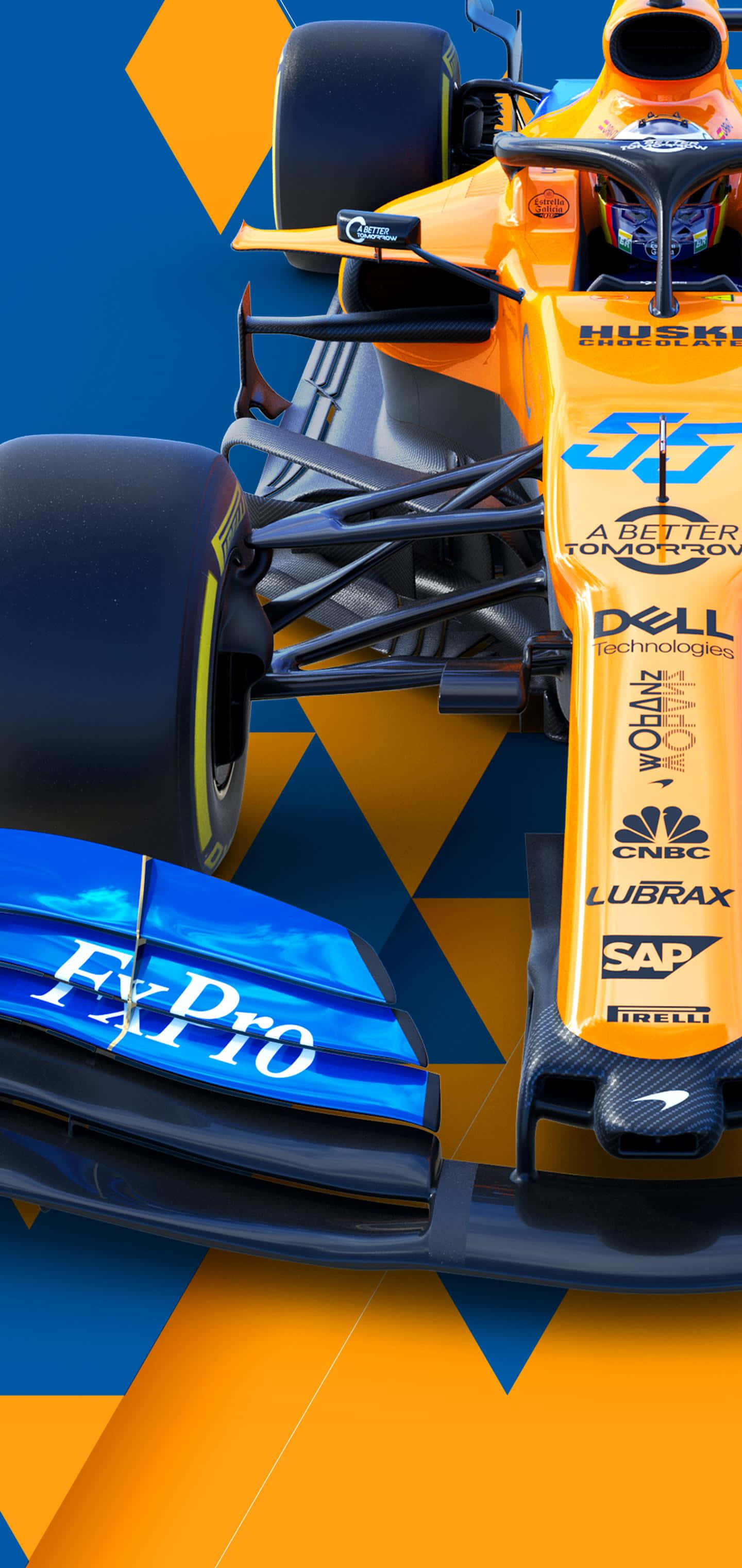 "Kapangyarihan sa Anyong Biswal na Anyo - Mclaren Formula 1" Wallpaper
