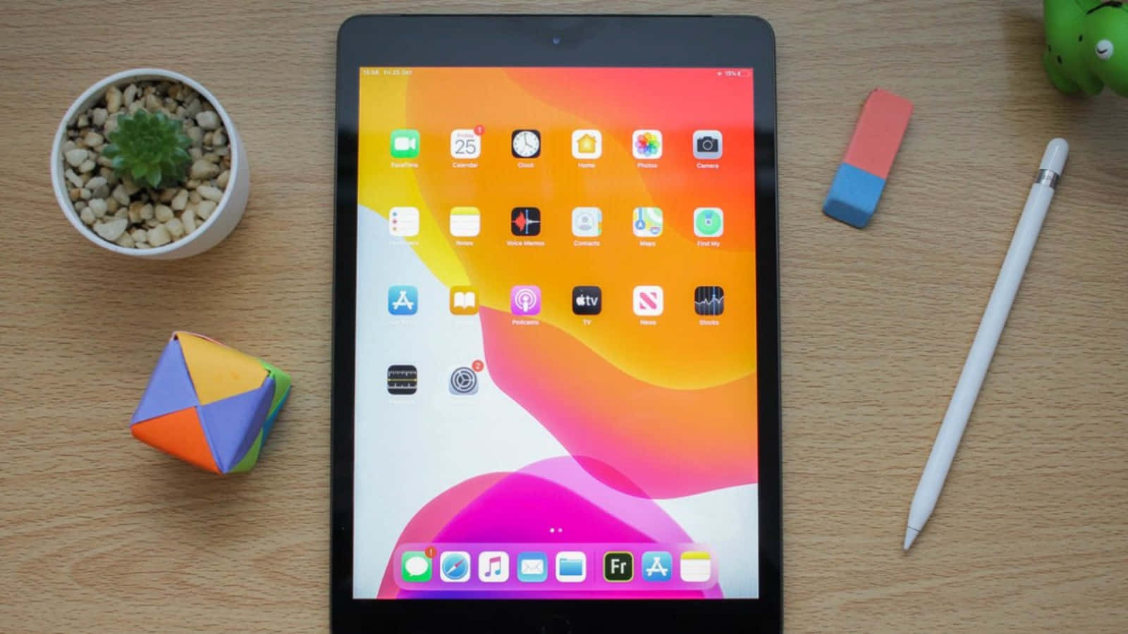 Kapangyarihang portable na ipinapakita - ang lakas ng isang iPad Wallpaper