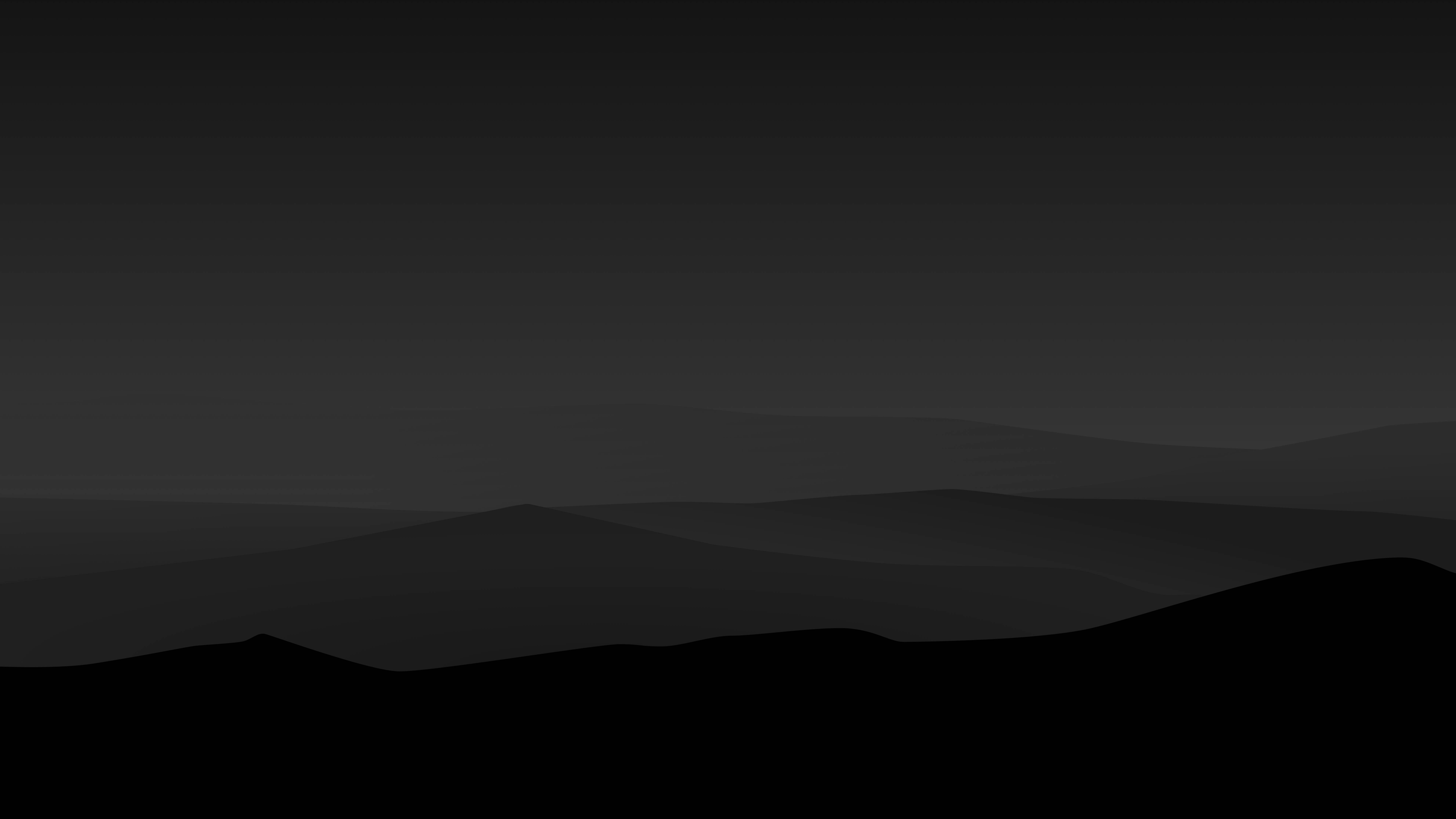 Kapansin-pansing Minimalismo sa Kabundukan Wallpaper