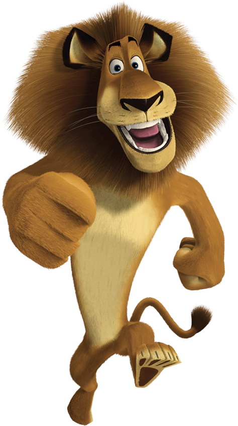 Karakter Leon ng Madagaskar Wallpaper