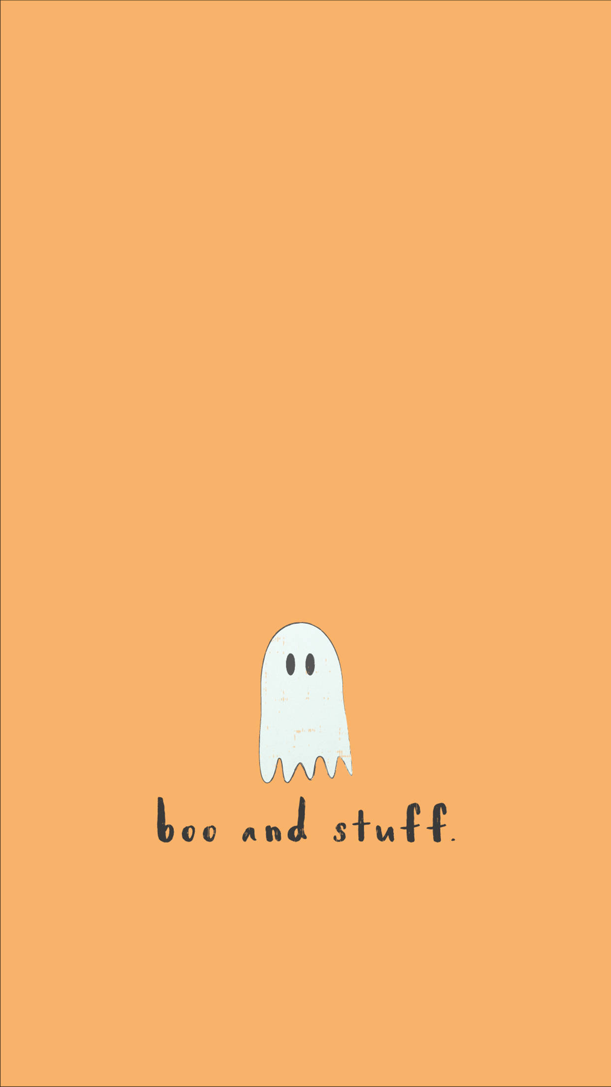 Kawaii Halloween Boo at Stuff Wallpaper