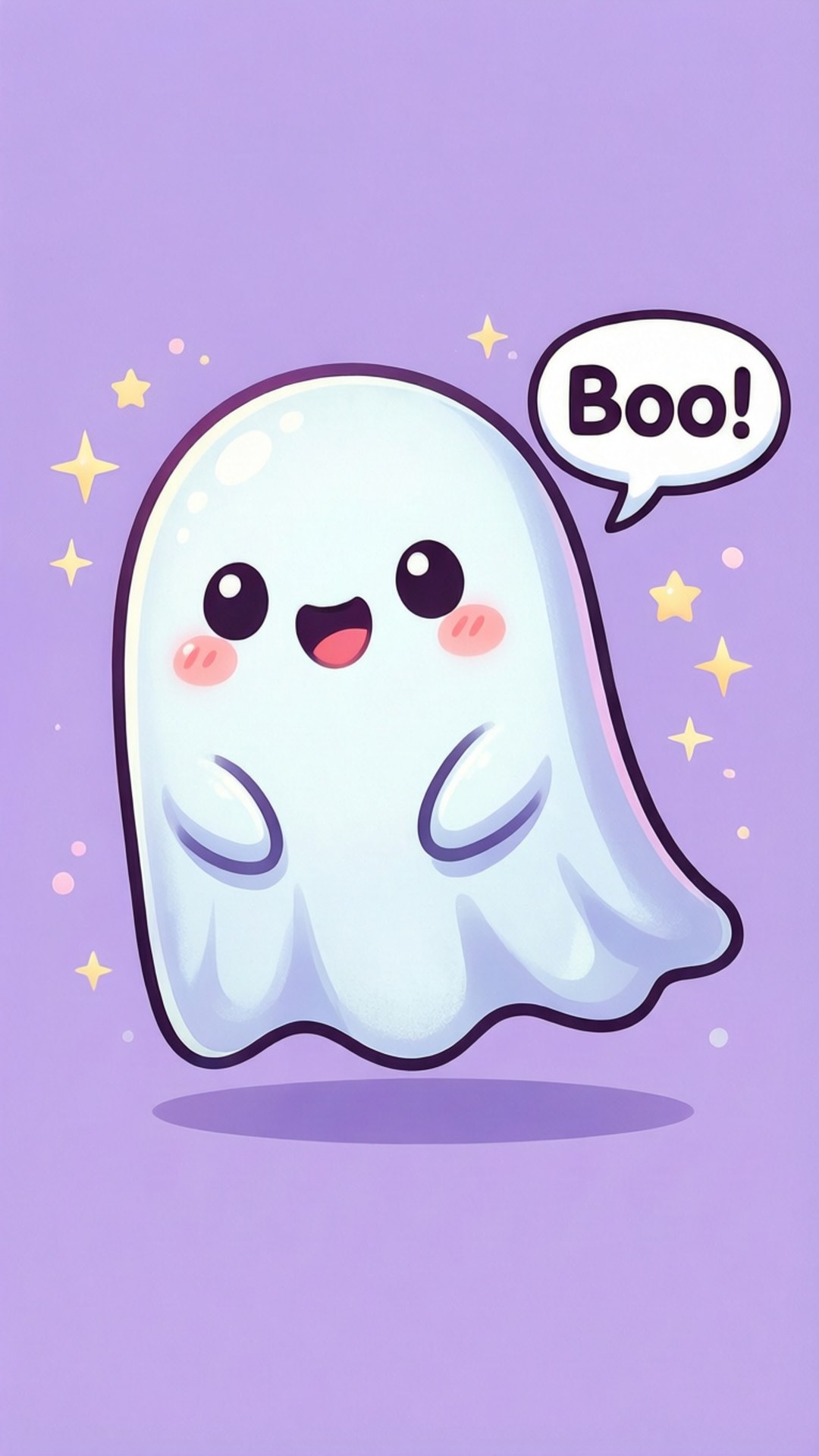 Kawaii Multo na Boo Wallpaper