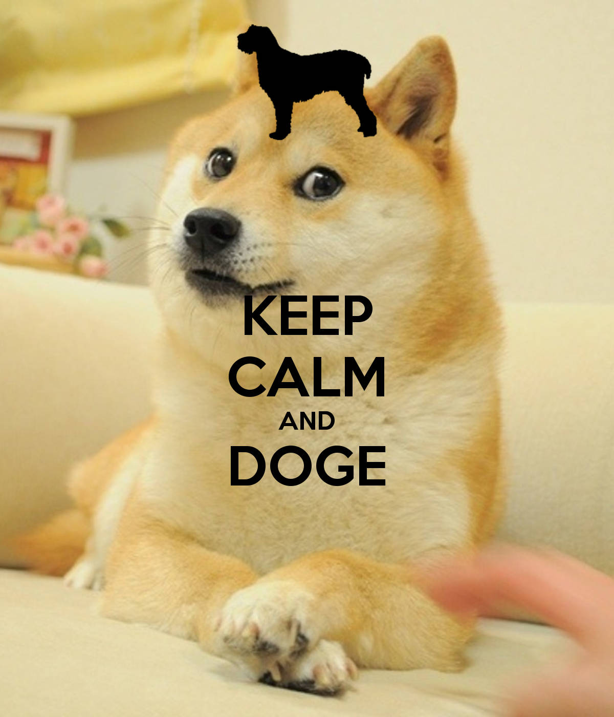 Keep Calm and Doge On! Wallpaper