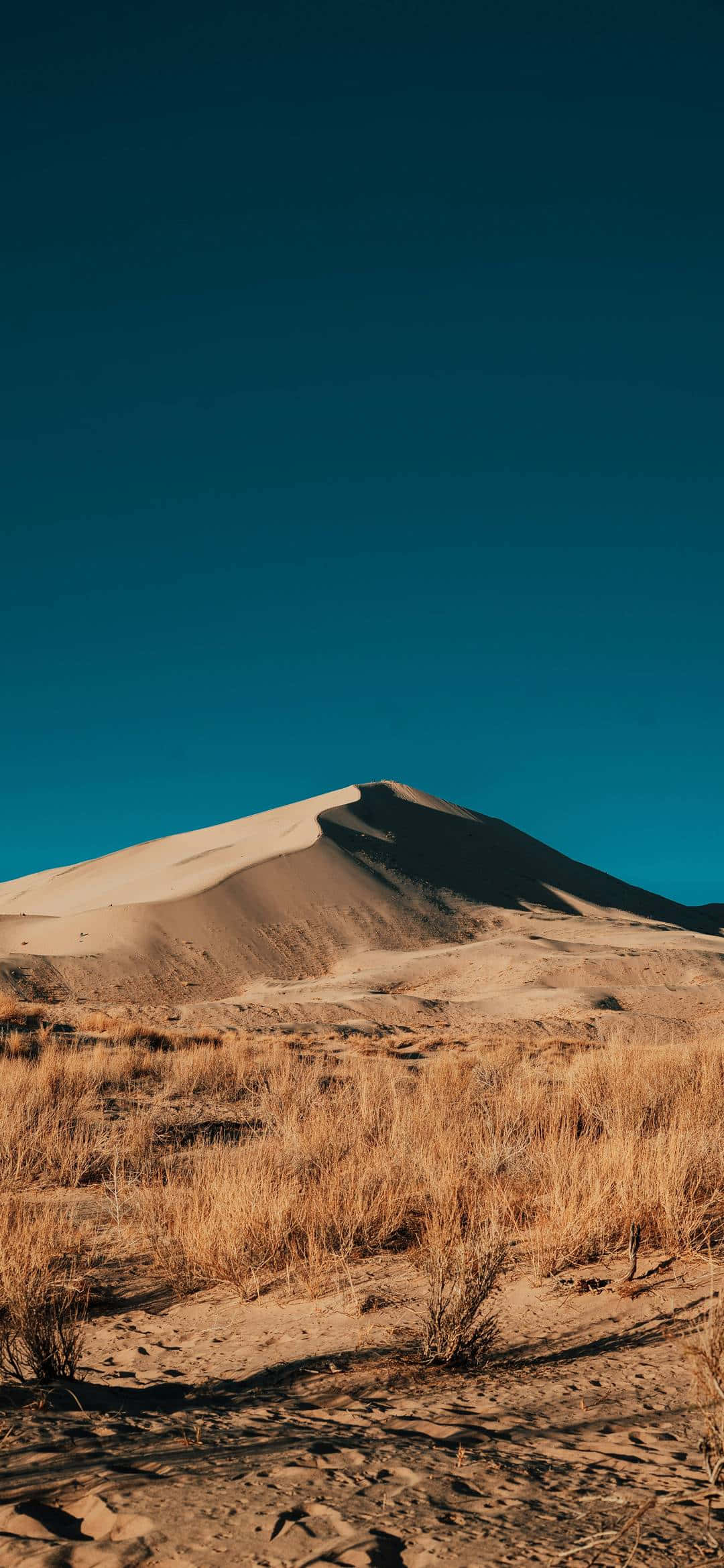 Kelso Dunes Peak Phone Background Wallpaper