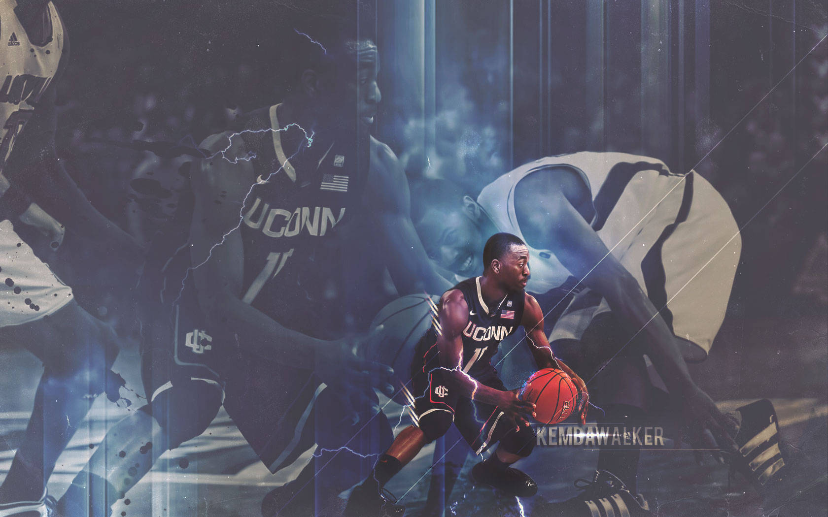 Kemba Walker UConn Huskies Cover Wallpaper
