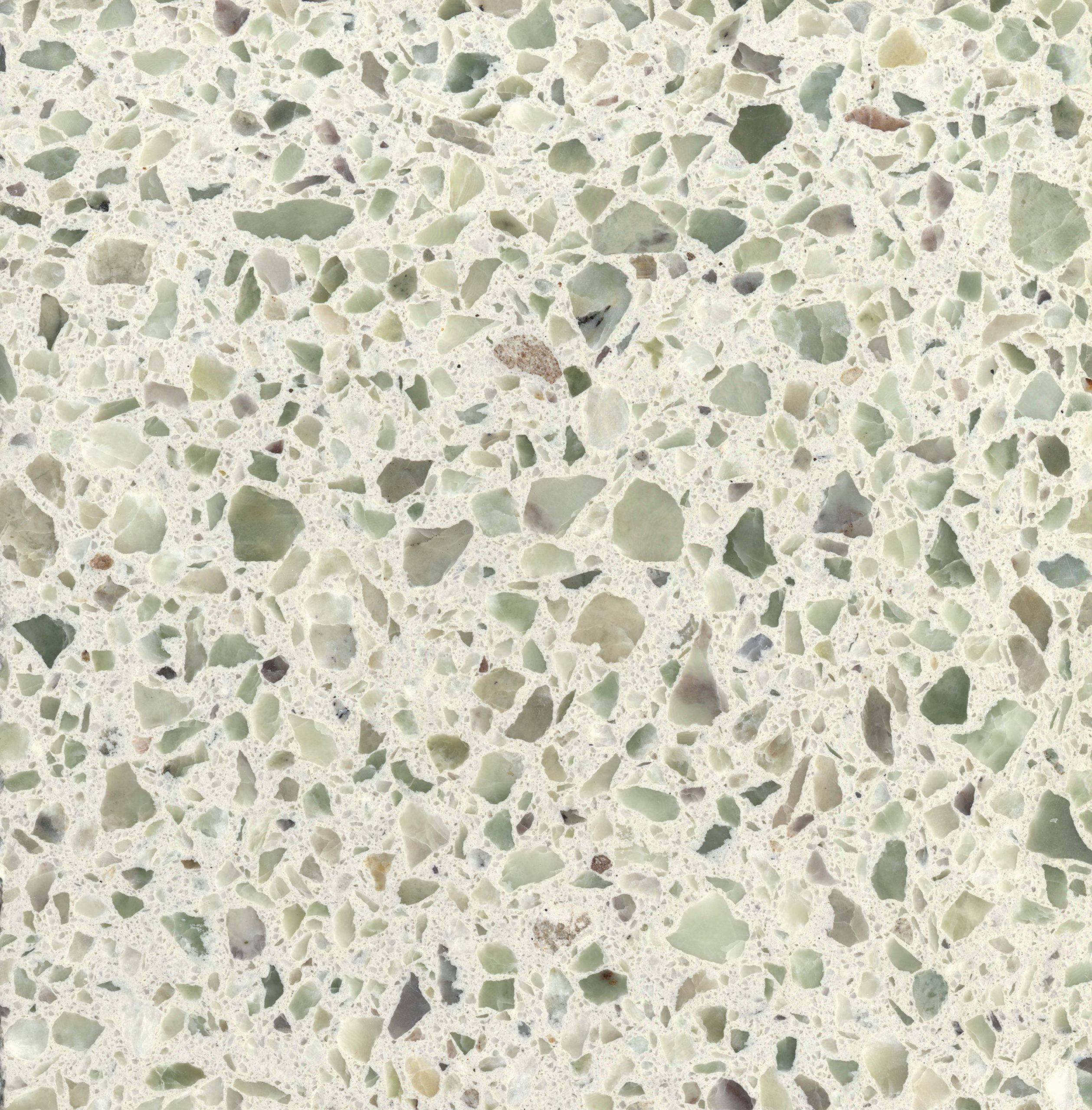 Key Lime Terrazzo Marmol Wallpaper