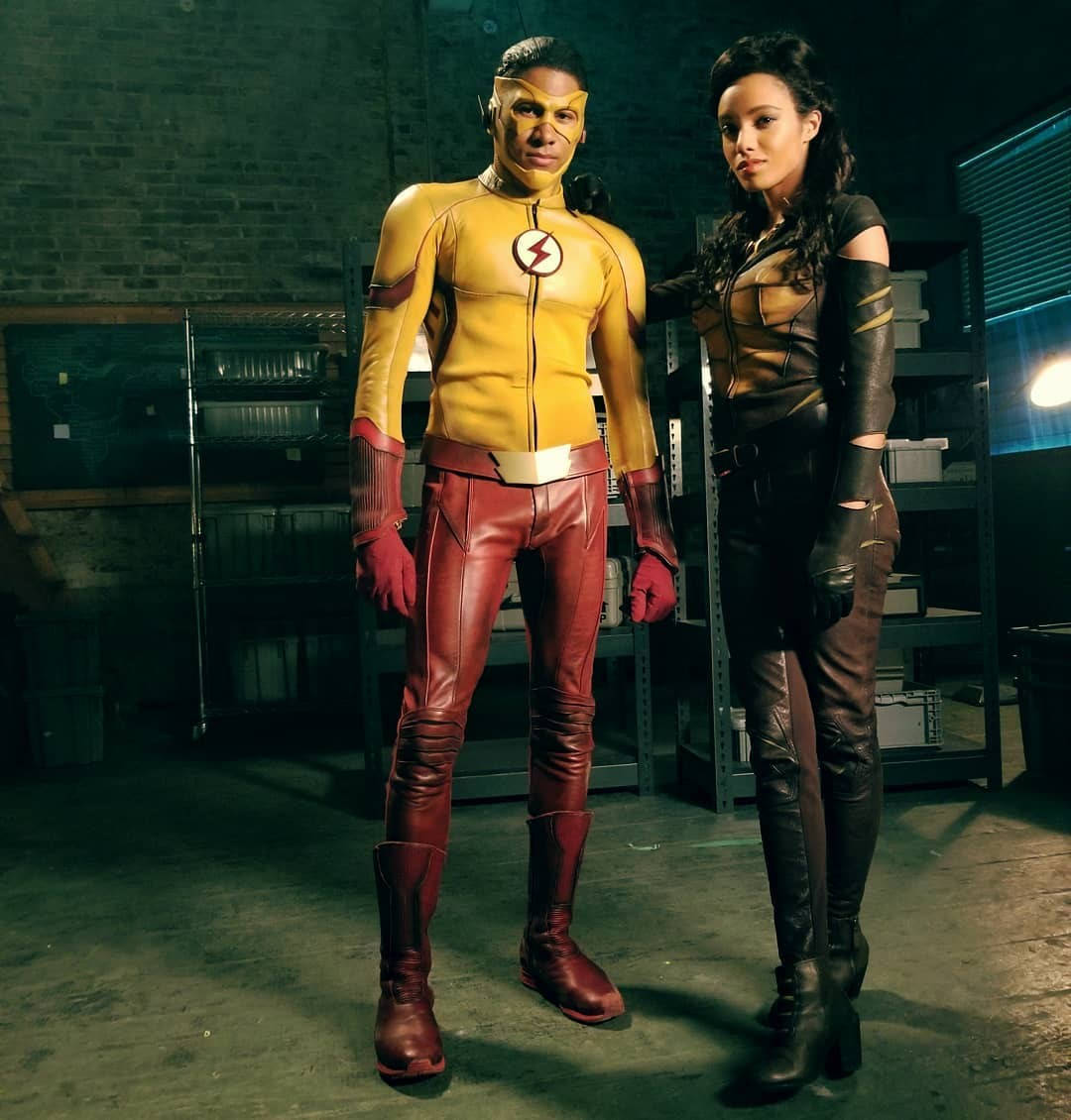 Kid Flash At Vixen Wallpaper