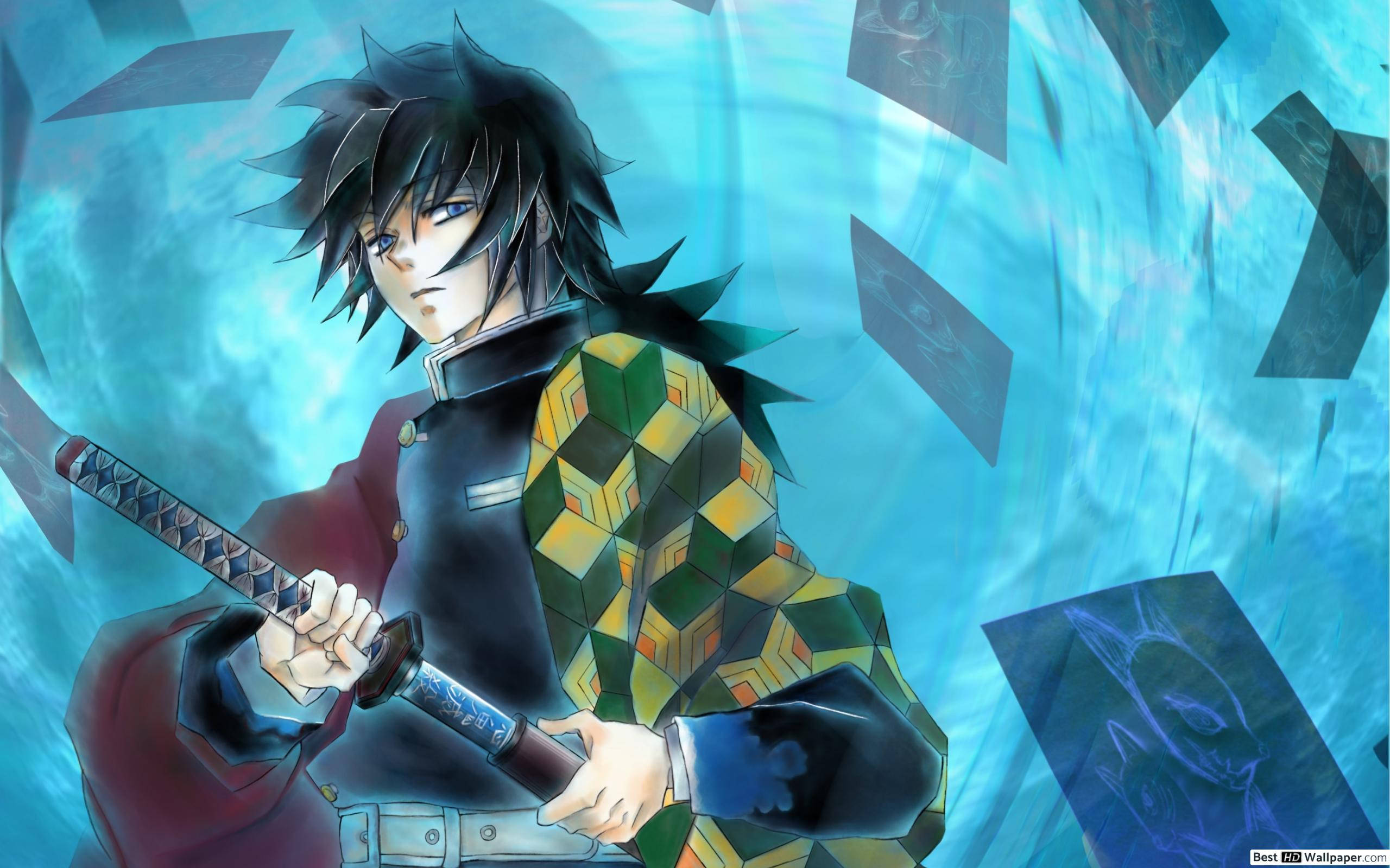 Kimetsu no Yaiba - Demon Slayer Giyu Tomioka Wallpaper