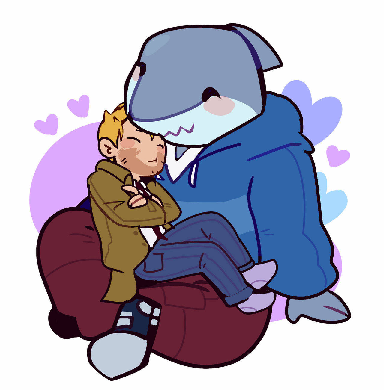 King Shark At John Constantine Wallpaper