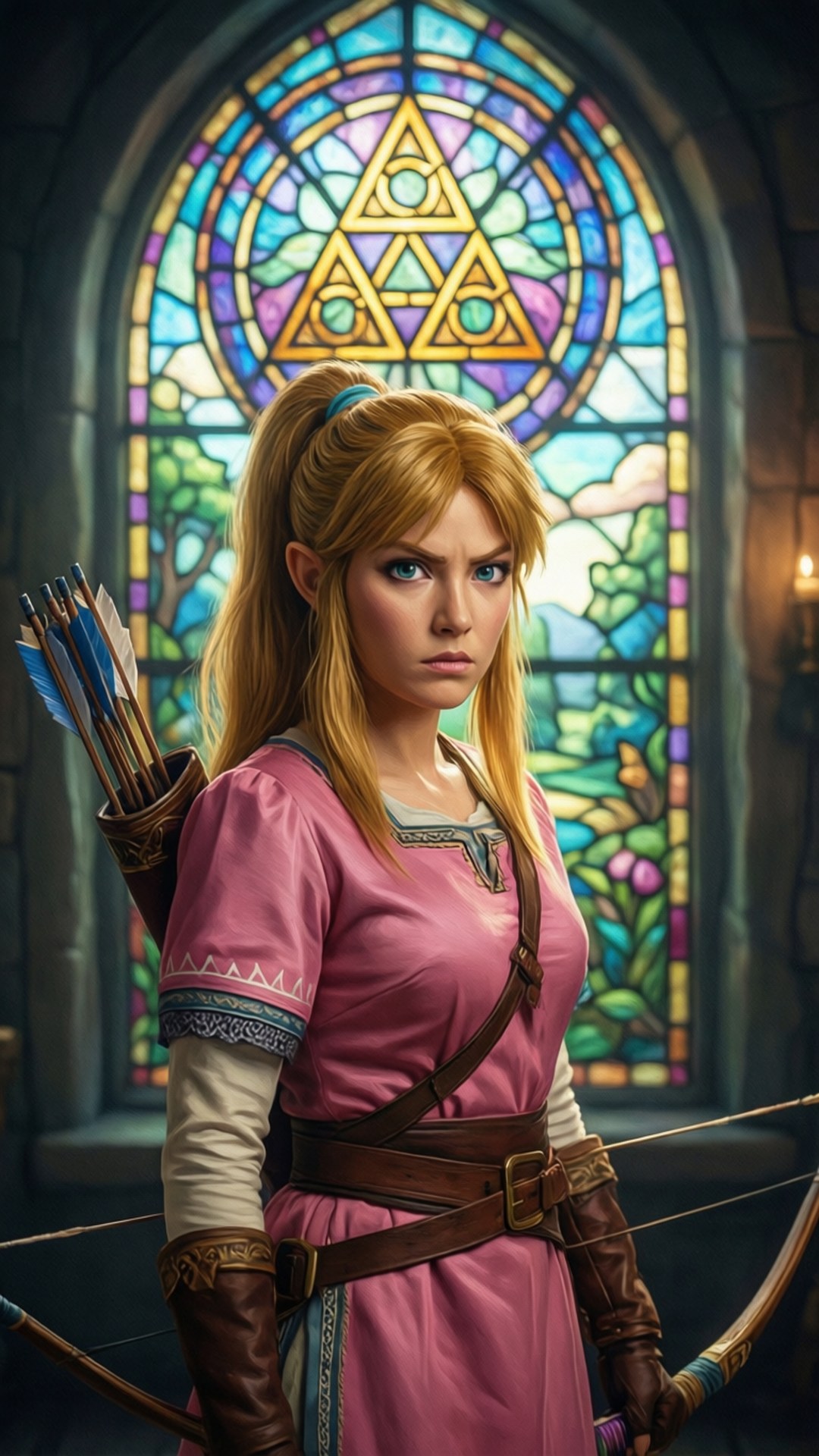 Klasikong Larawan ni Zelda Wallpaper