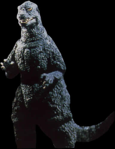 Klasikong Pigurang Godzilla na Nakahiwalay Wallpaper