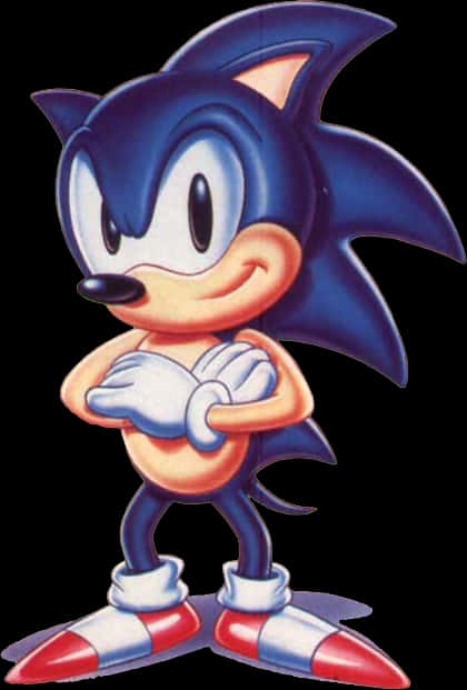 Klasikong Pose ni Sonic Wallpaper