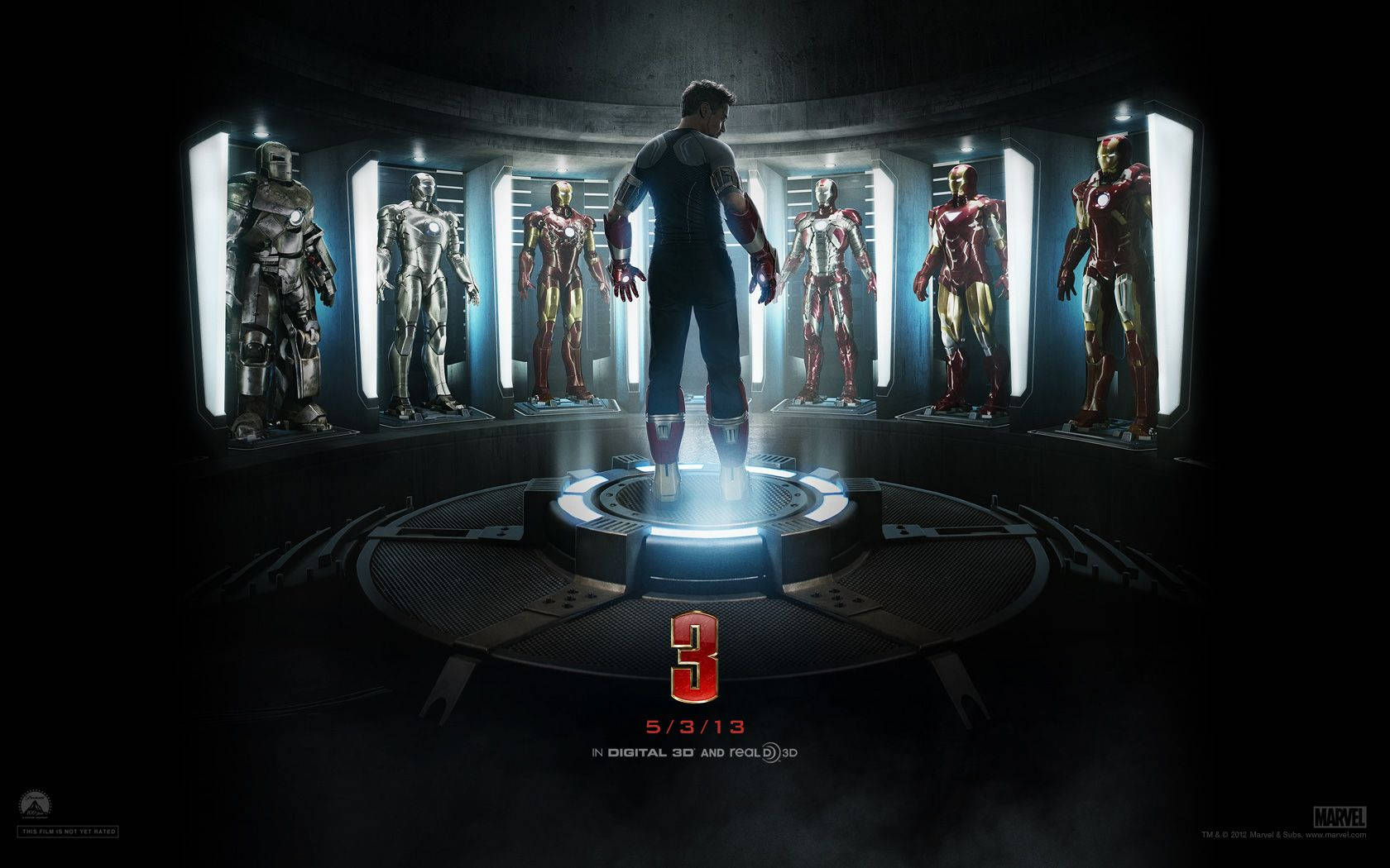 Koleksyon ng mga Suit ni Iron Man Wallpaper