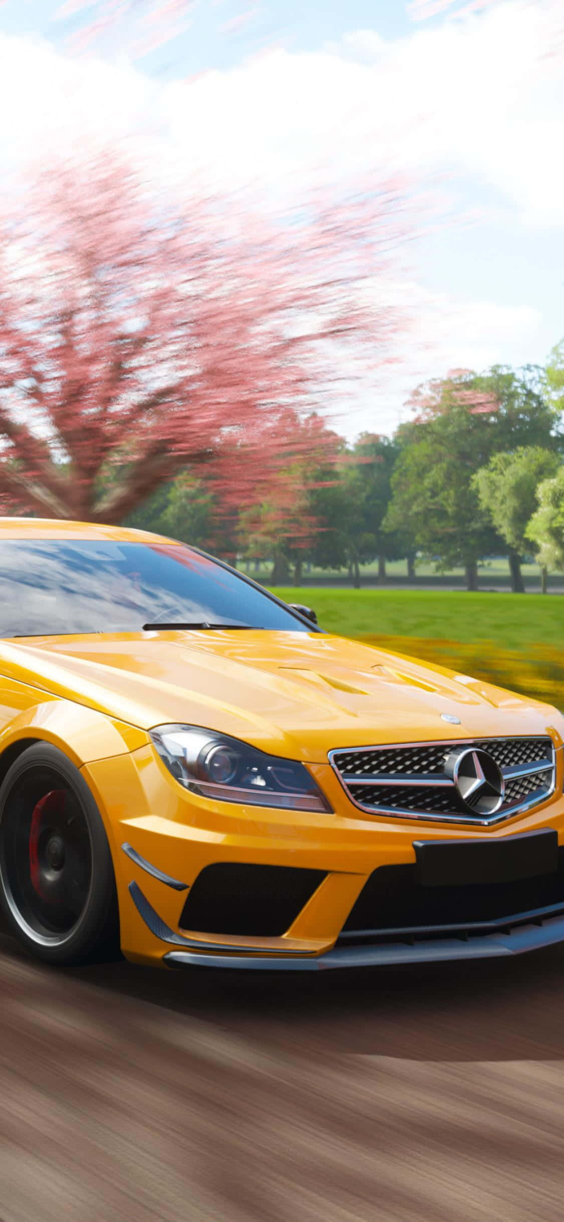 Kombinahin ang luho at teknolohiya gamit ang Mercedes Benz phone Wallpaper