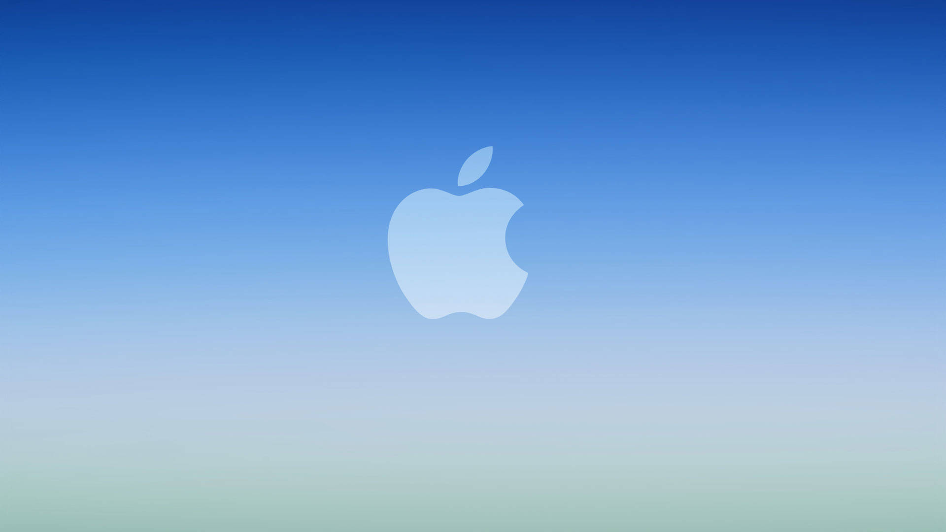 Kulay Asul na Gradient ng Apple Wallpaper