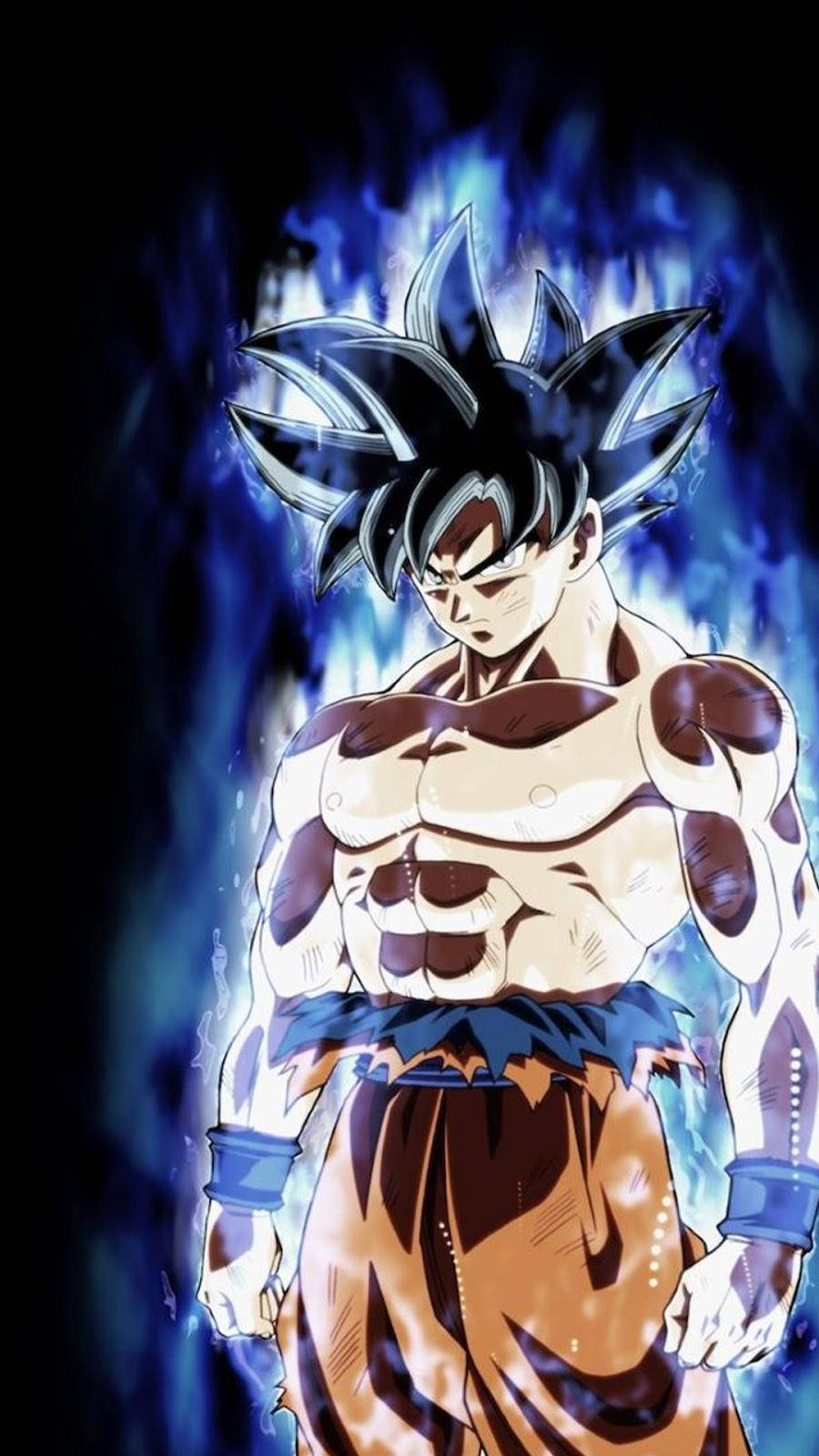 Kumikinang na Goku Dragon Ball Super Phone Wallpaper
