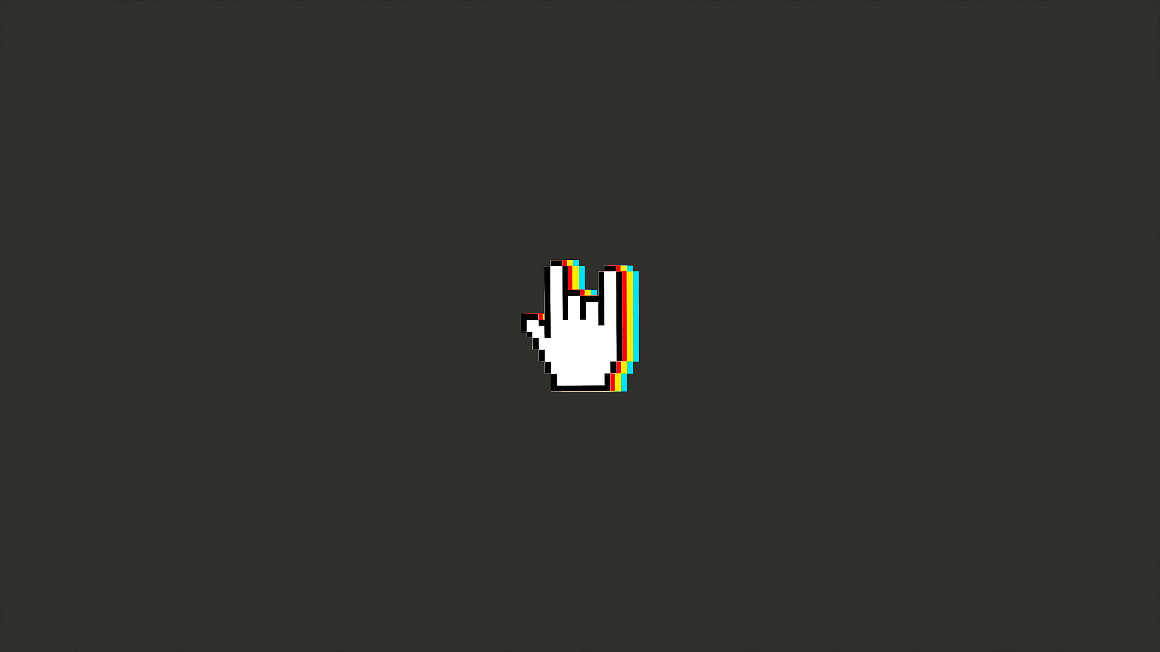 Kumpas ng Kamay na Minimalist Aesthetic Laptop Wallpaper