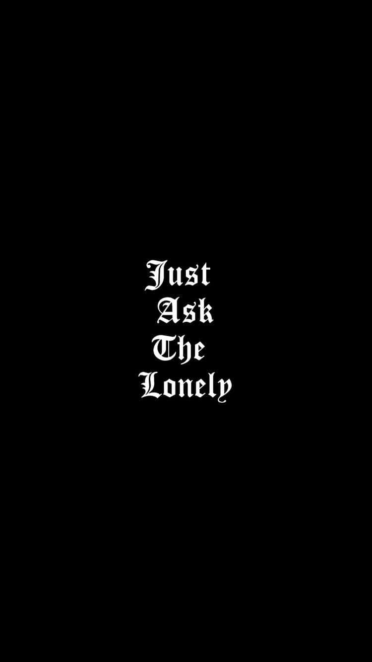 Kung Tatanungin ang Malungkot na Emo iPhone Wallpaper