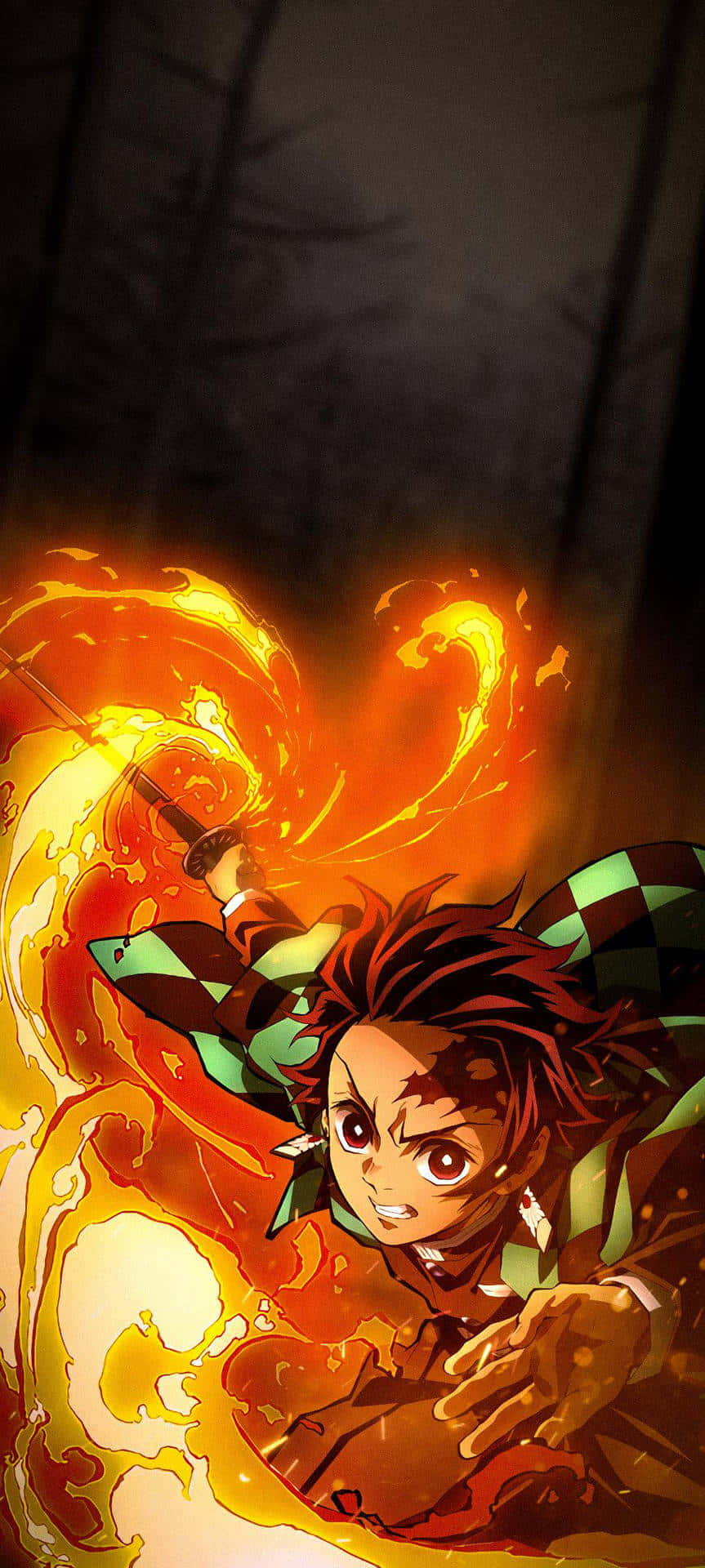 Kunin ang iyong mga kamay sa pinakabagong iPhone 11 na may Demon Slayer para sa X lang Wallpaper