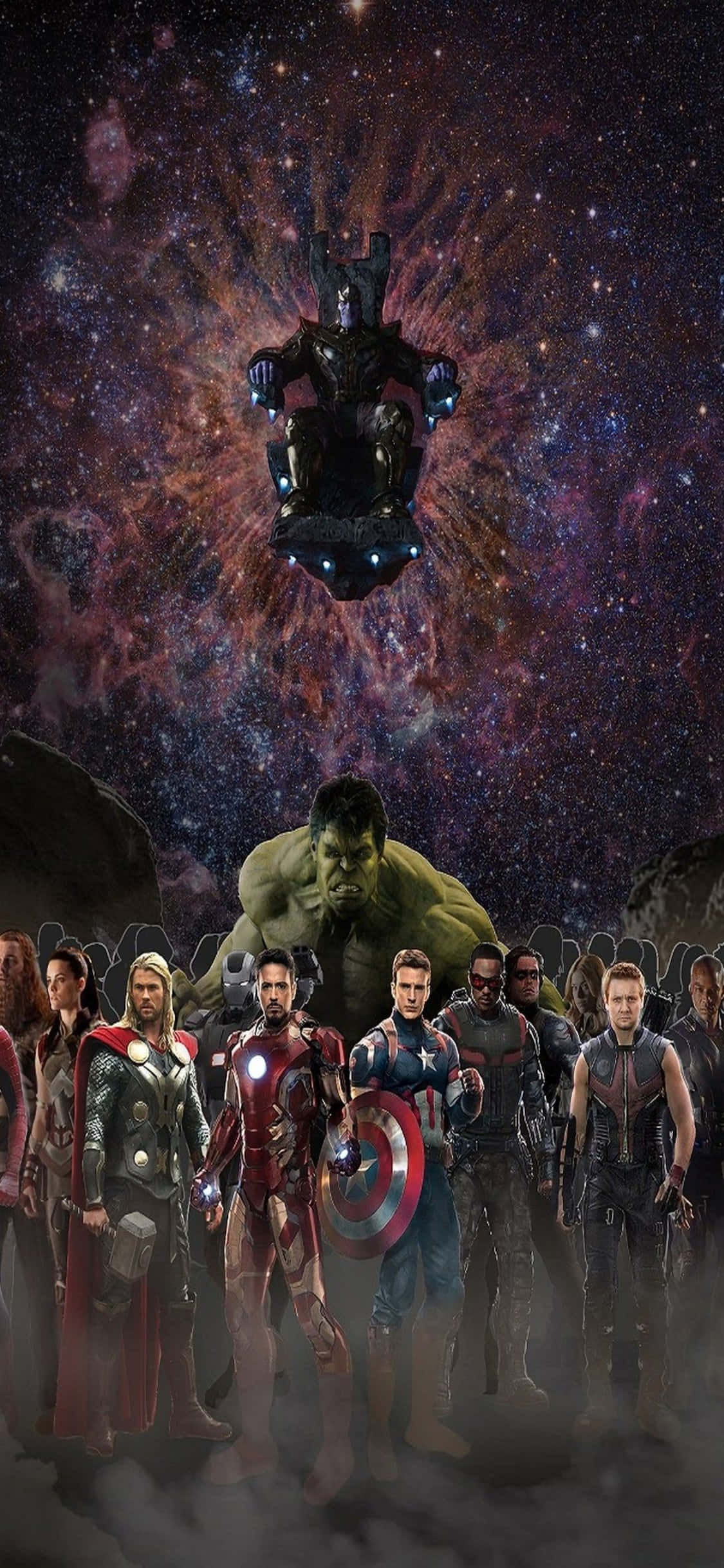 Kunin ang Iyong Paboritang Marvel's Avengers sa Iyong Bagong iPhone Xs Wallpaper