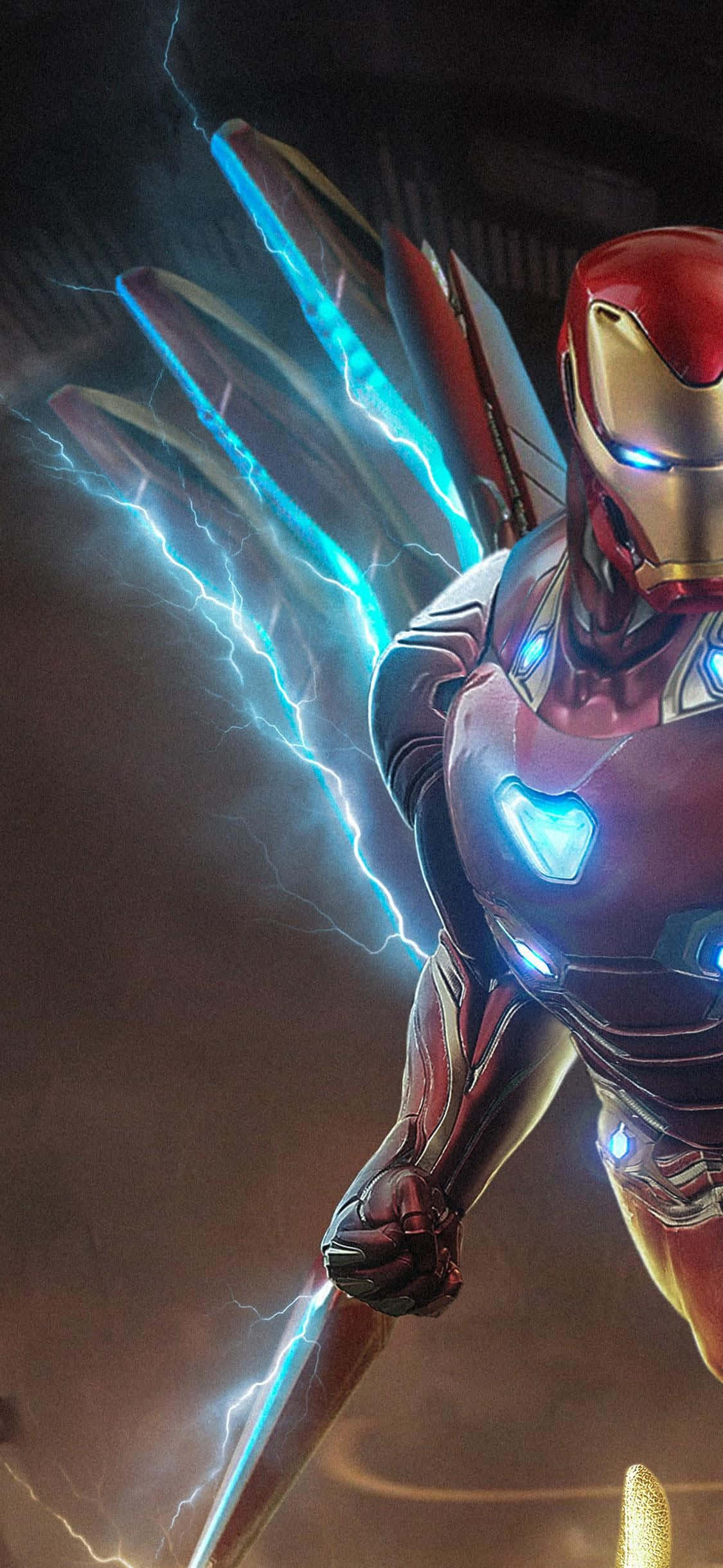 Kunin ang makinis na hitsura ni Iron Man gamit ang iPhone X Wallpaper