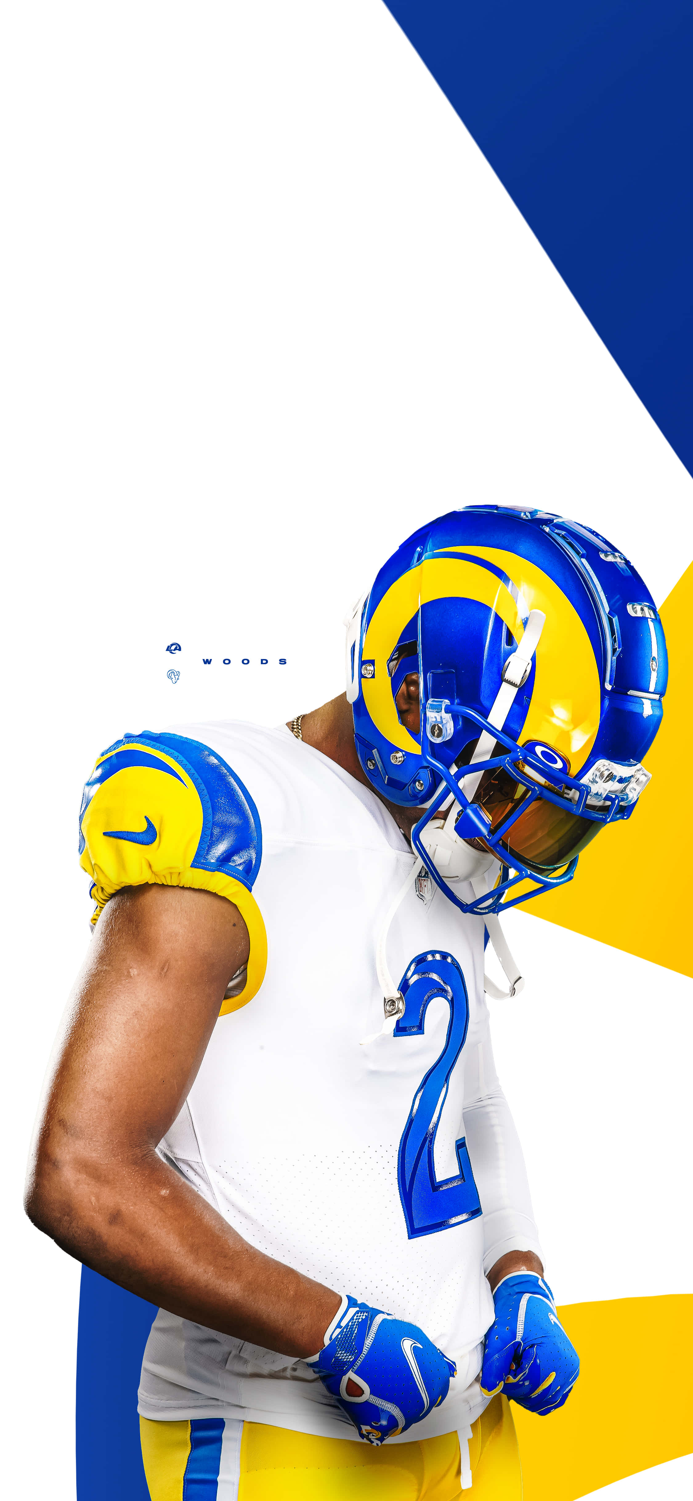 Kunin ang nakamamang hitsura ng Rams iPhone Wallpaper