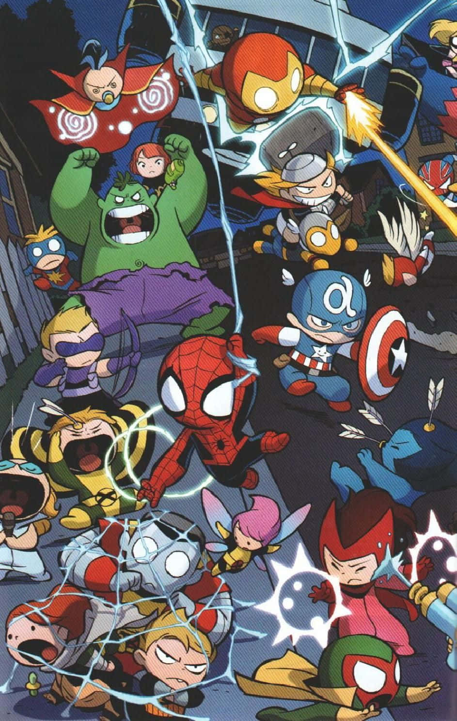 Kunin na ang iyong Marvel Art iPhone ngayon. Wallpaper