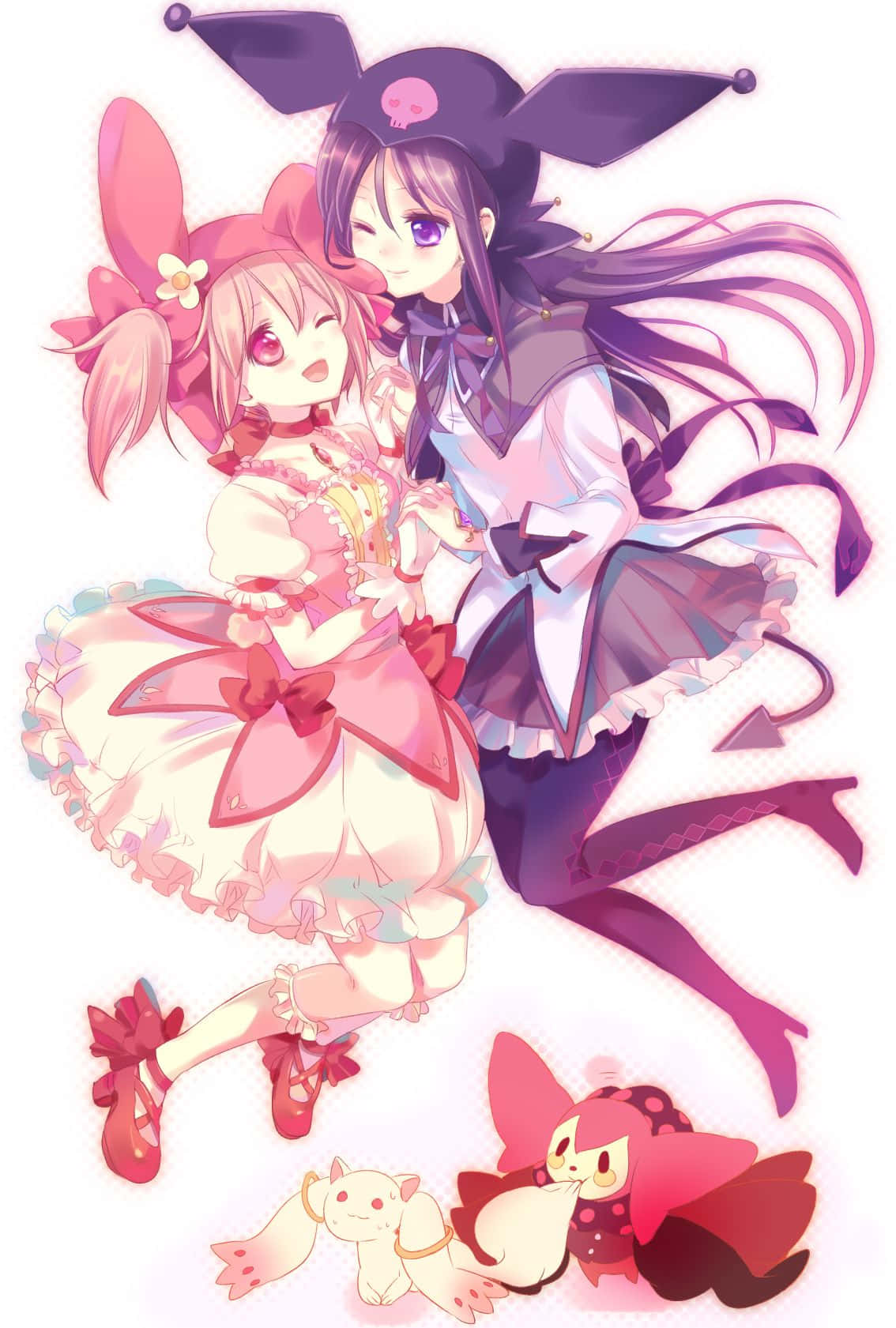 Kuromi at My Melody Best Friends Forever Wallpaper