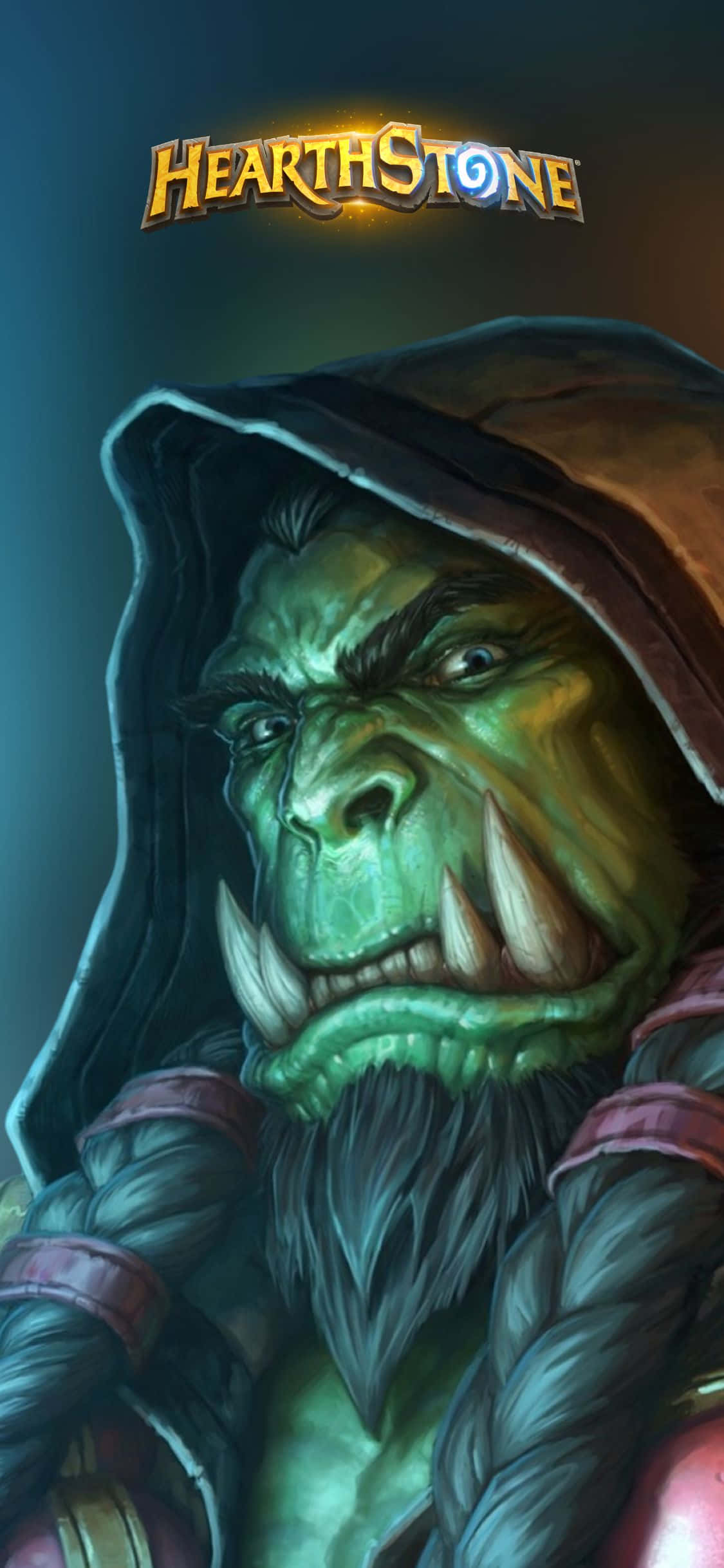 "Labanan sa Hearthstone sa iyong iPhone Xs" Wallpaper