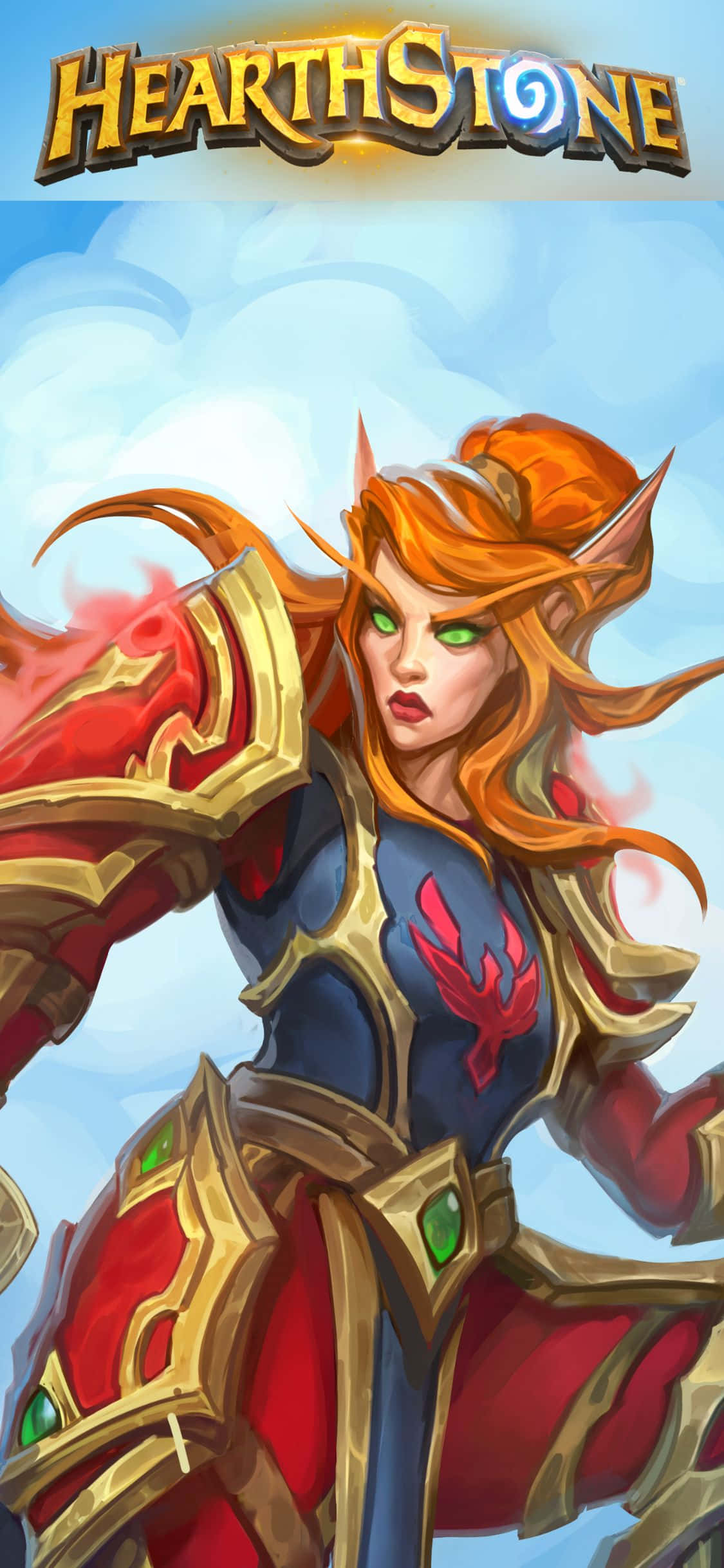 Lady Liadrin Skin iPhone XS Hearthstone Background Wallpaper