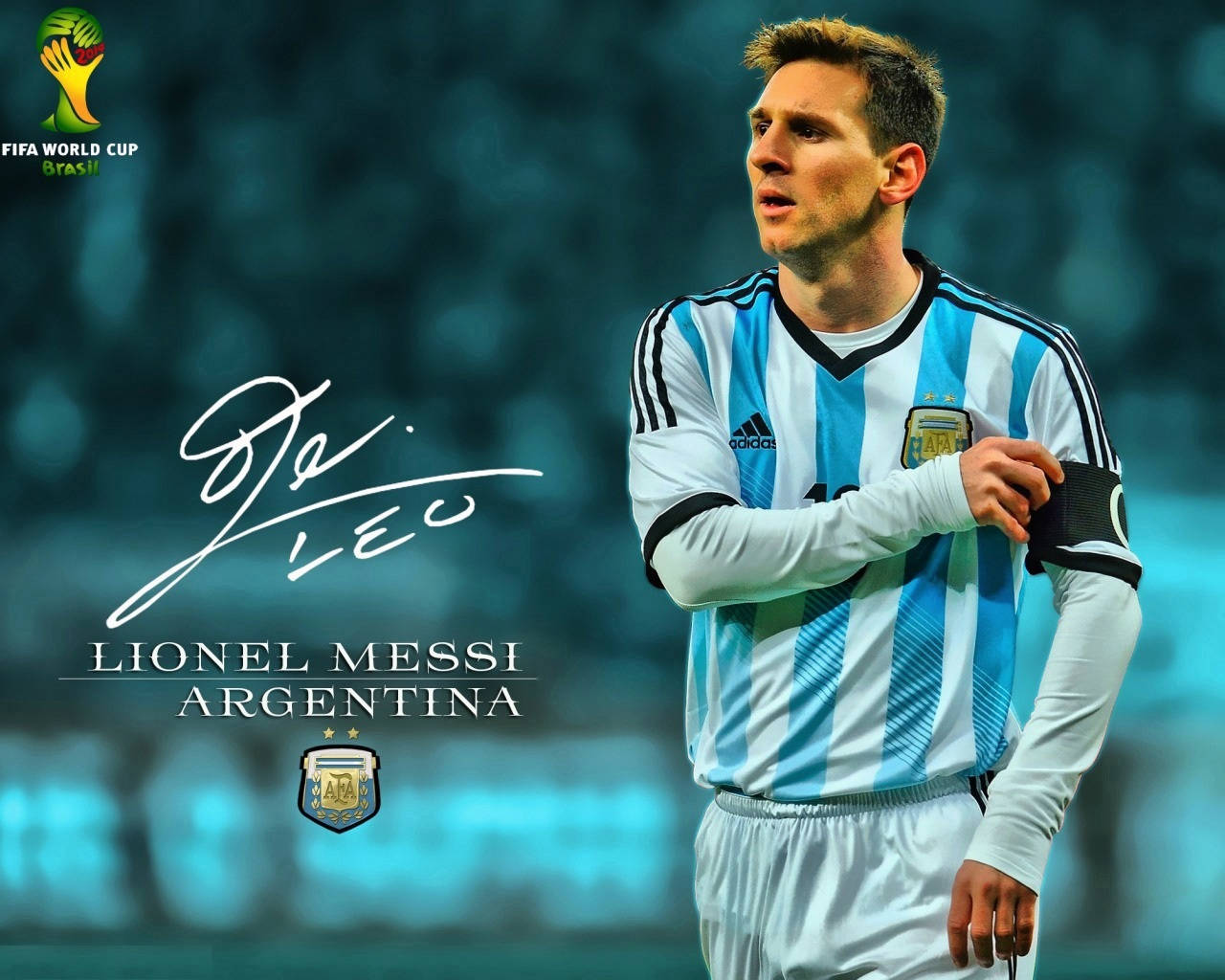 Lagda ni Lionel Messi Argentina Wallpaper
