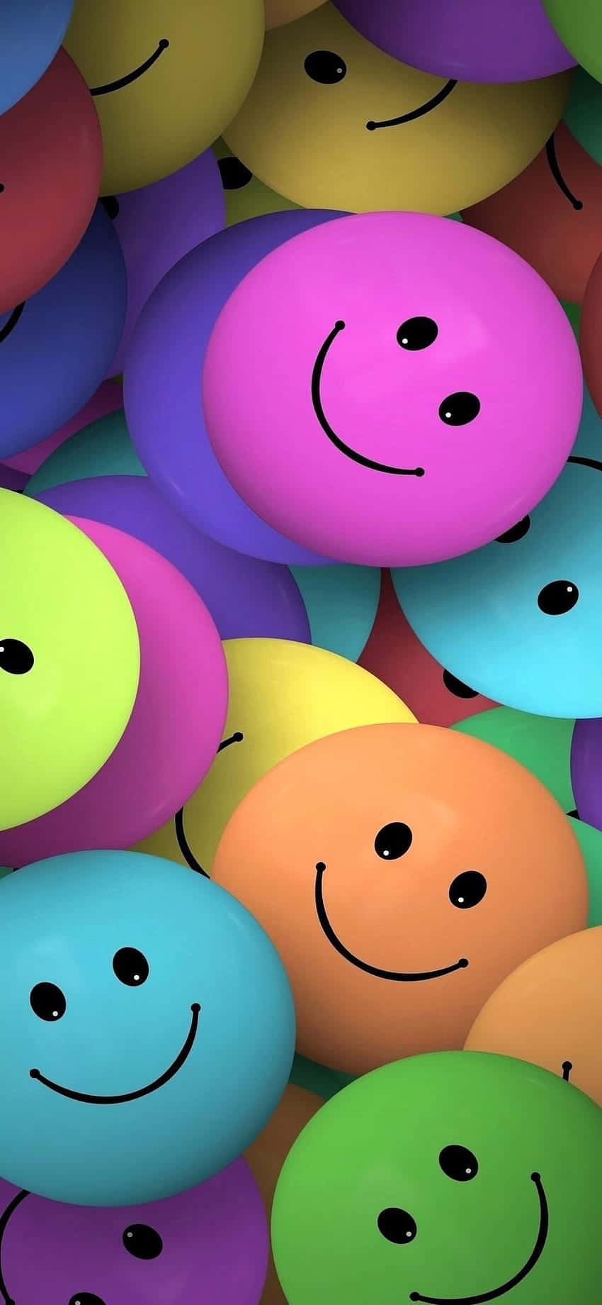 Lahat ay karapat-dapat ng isang maliwanag at masayang ngiti. Wallpaper