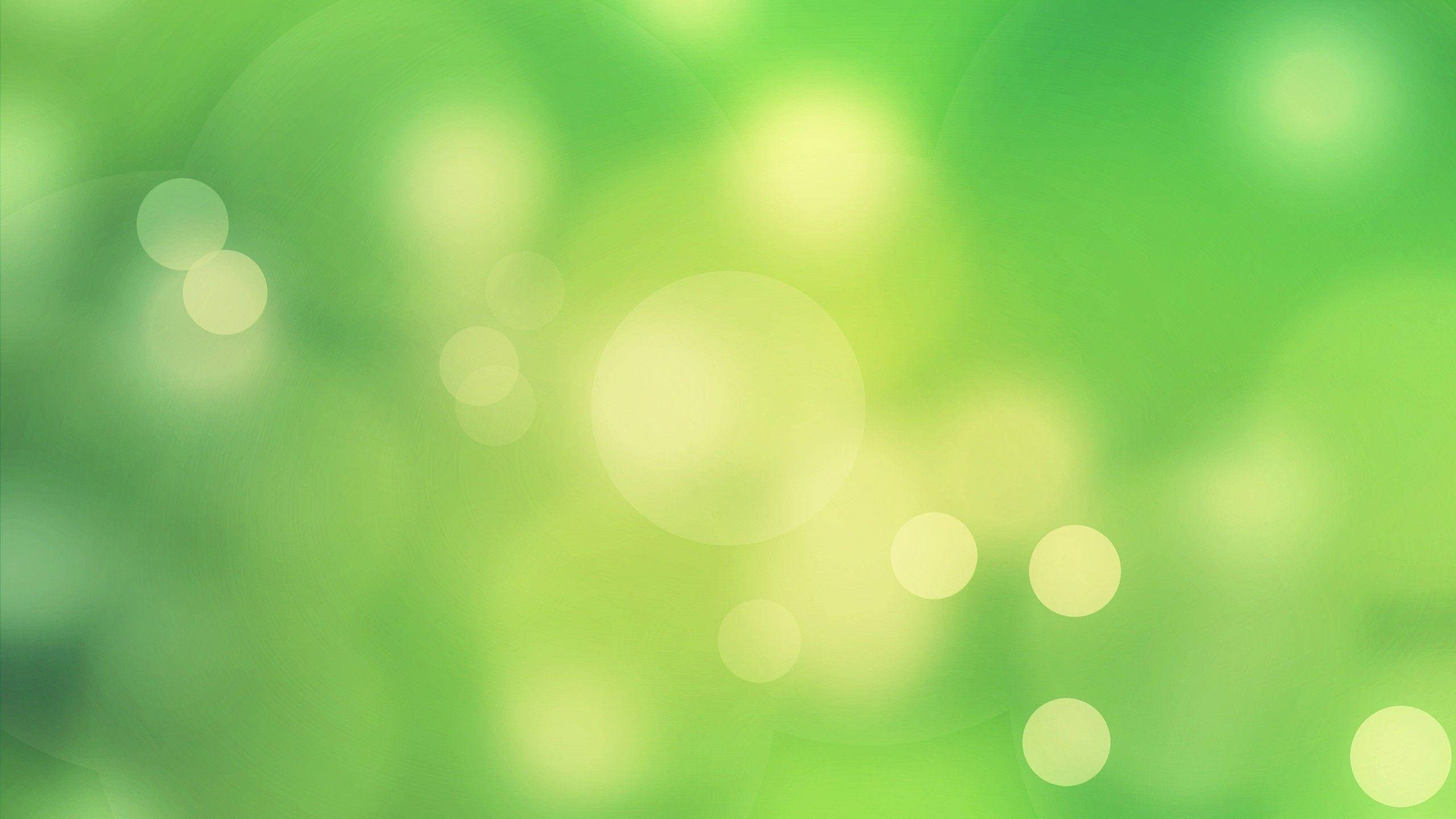 Lahat ng Light Green Bokeh Wallpaper