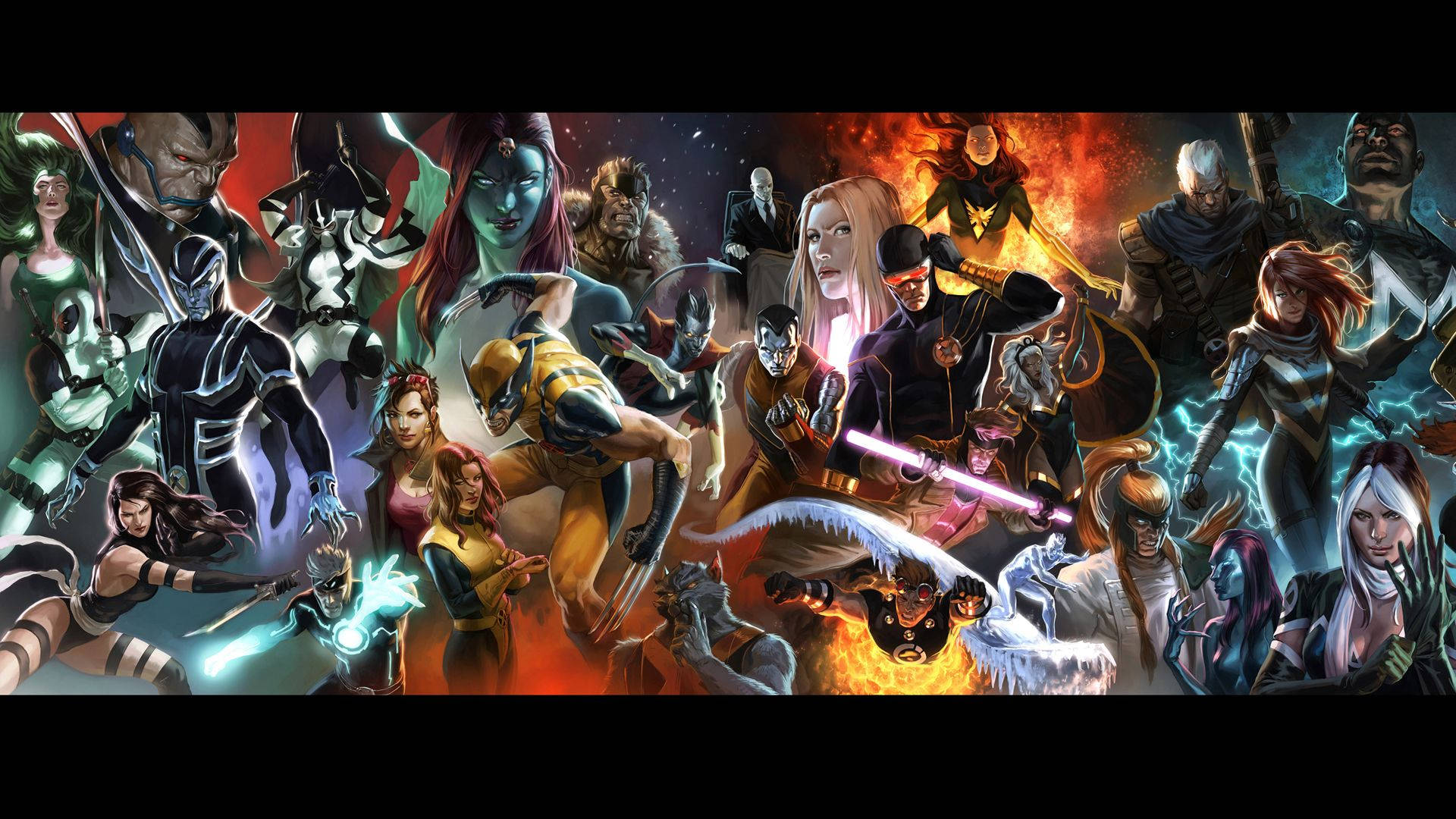 Lahat ng Marvel Characters sa Isang Lugar! Wallpaper