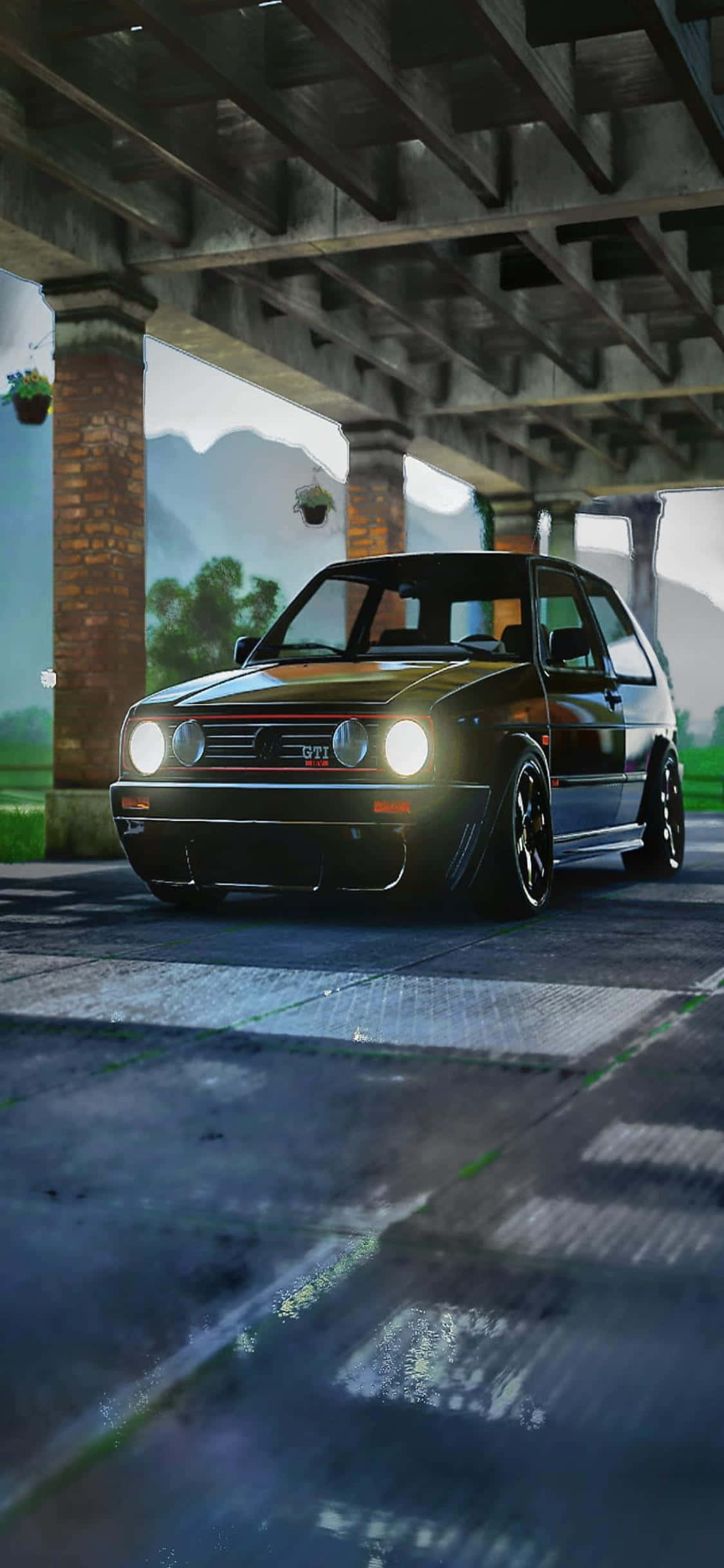 Lahat ng Speed, Thrill, at Aksyon ng Forza Horizon 4 sa iPhone Xs Wallpaper