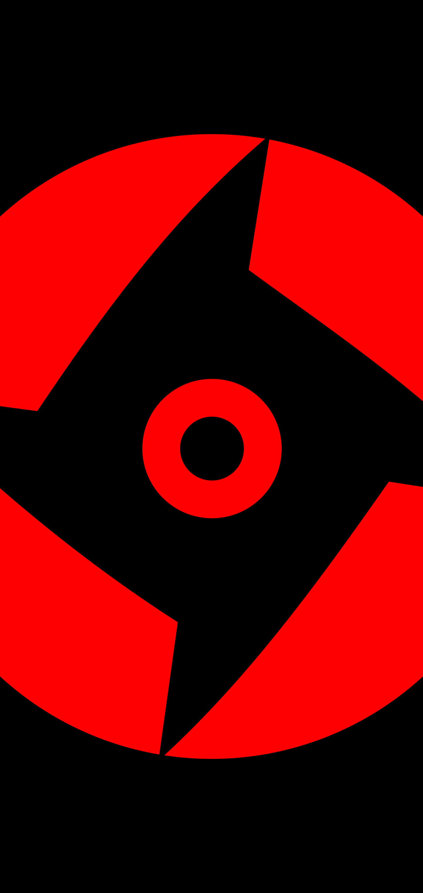 Lakarin ang Daan ng Kapangyarihan gamit ang Minimalist Sharingan Wallpaper