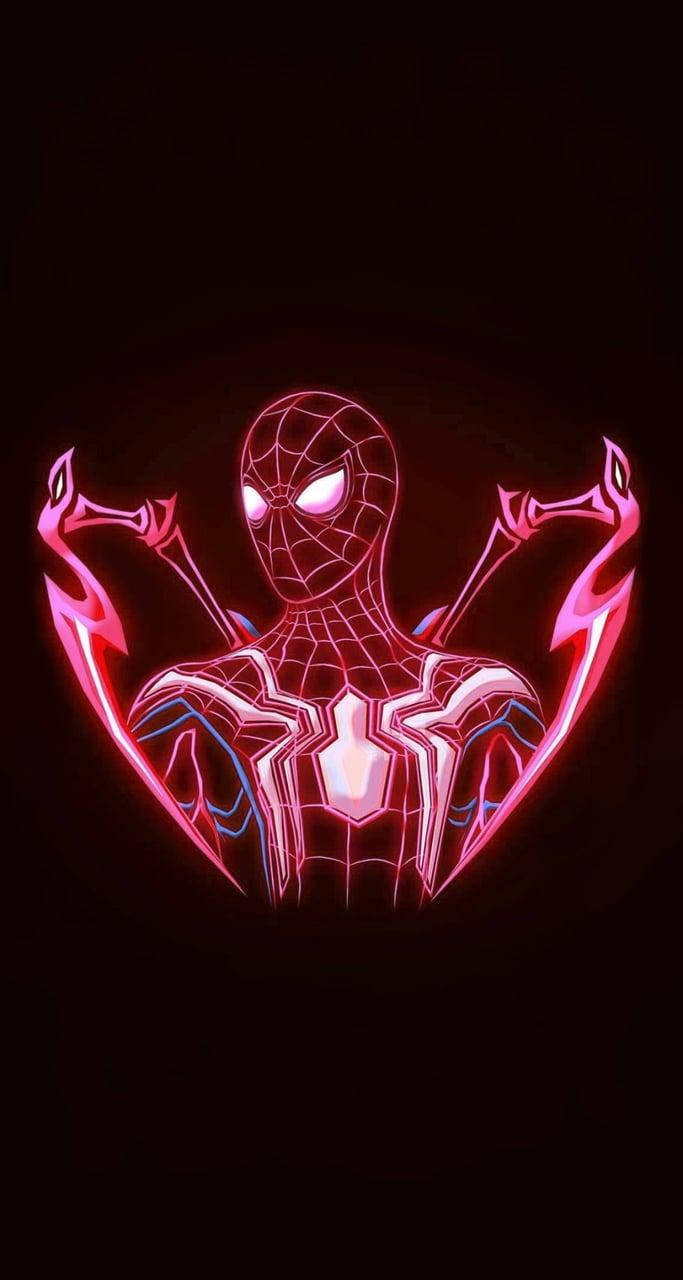 Lakasan ang Loob na Tumalon Kasama si Spiderman Wallpaper