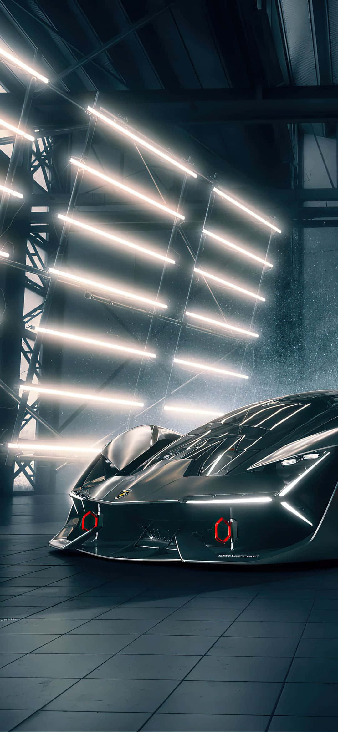 Lamborghini at Pixel 3xl nagkombina ng class at technology Wallpaper