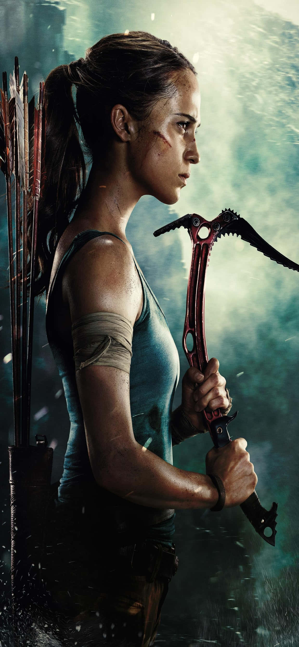 lara croft - ang mangangaso - HD 720p Wallpaper