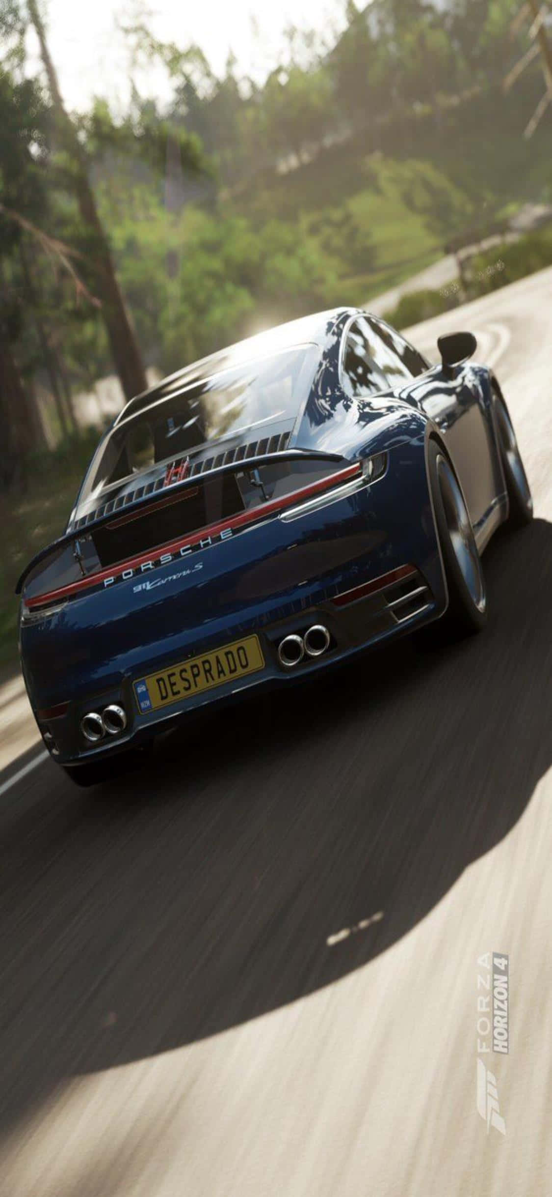 Larawan “Bilis at Adrenaline - iPhone Xs Forza Horizon 4” Wallpaper
