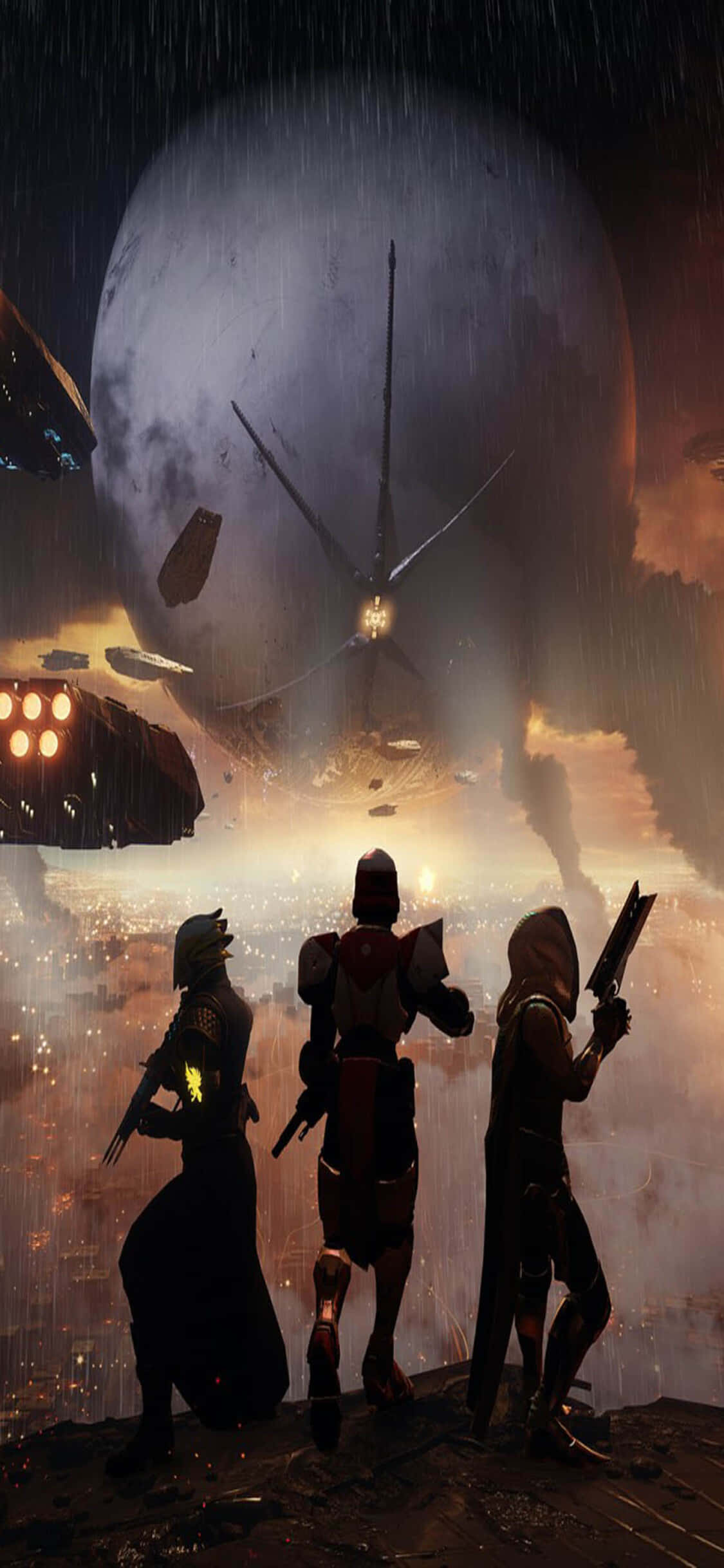 Larawan Karanasan ang Destiny 2 sa iPhone Xs Wallpaper